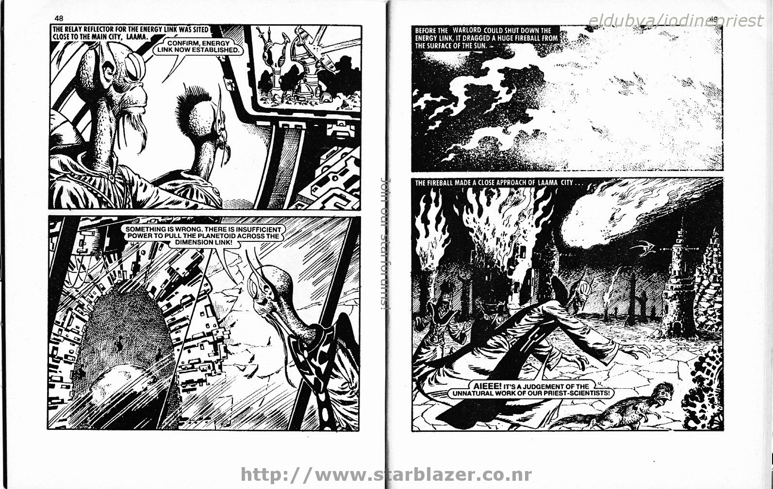 Read online Starblazer comic -  Issue #185 - 26