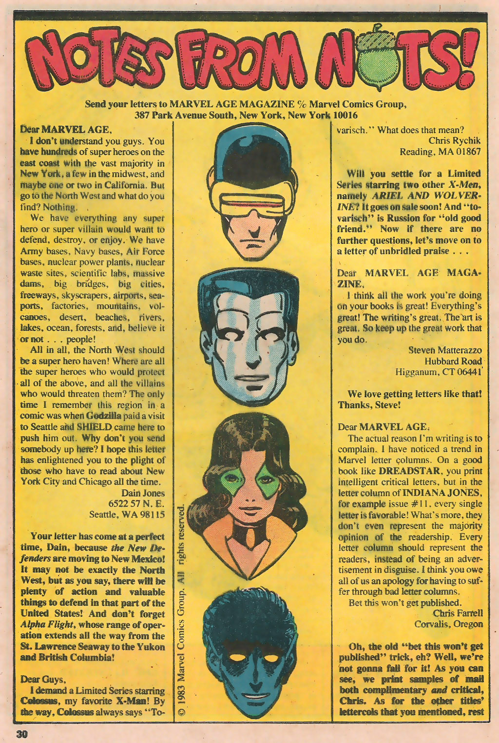 Read online Marvel Age comic -  Issue #12 - 32