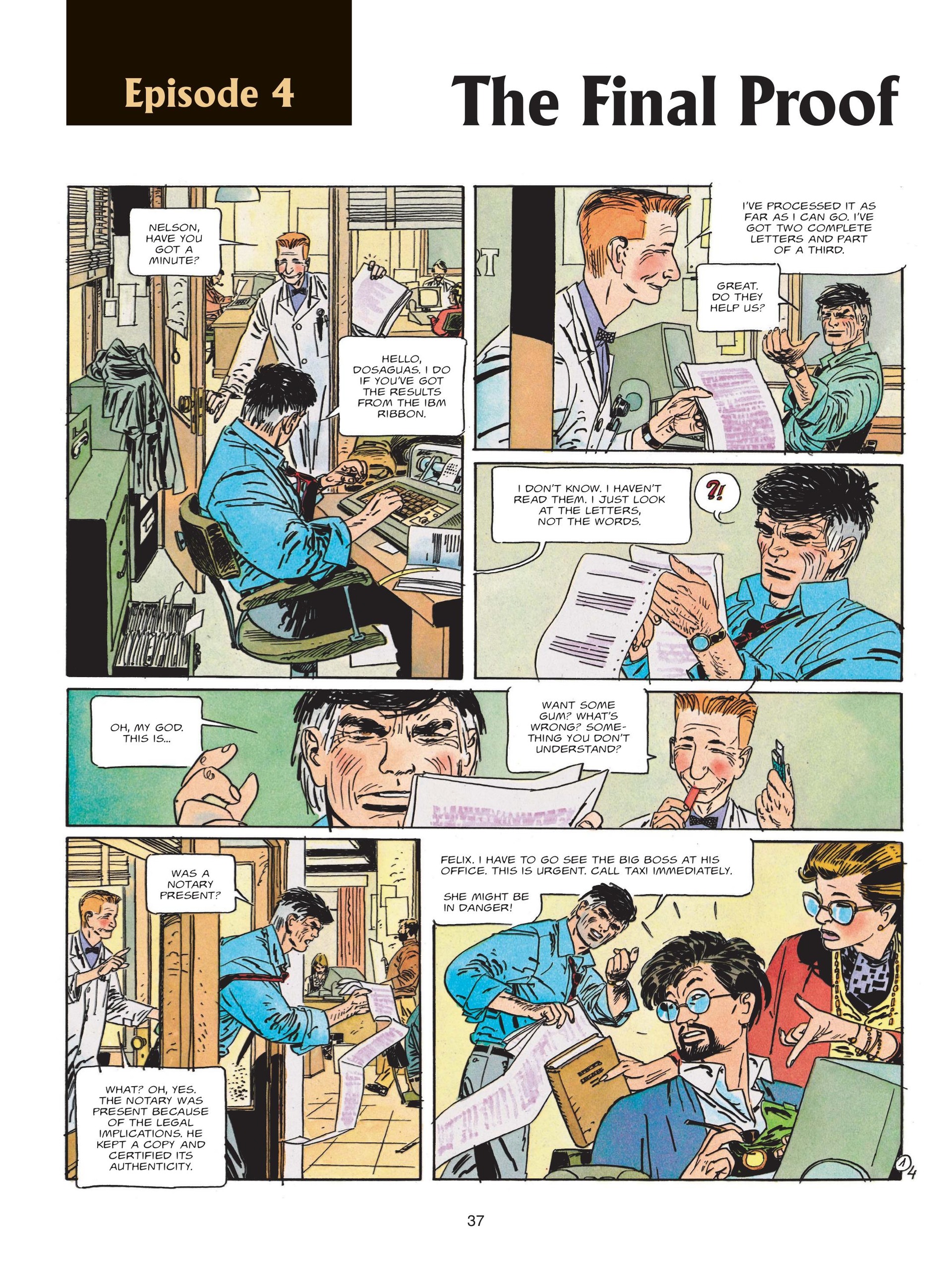 Read online Taxi comic -  Issue #1 - 39