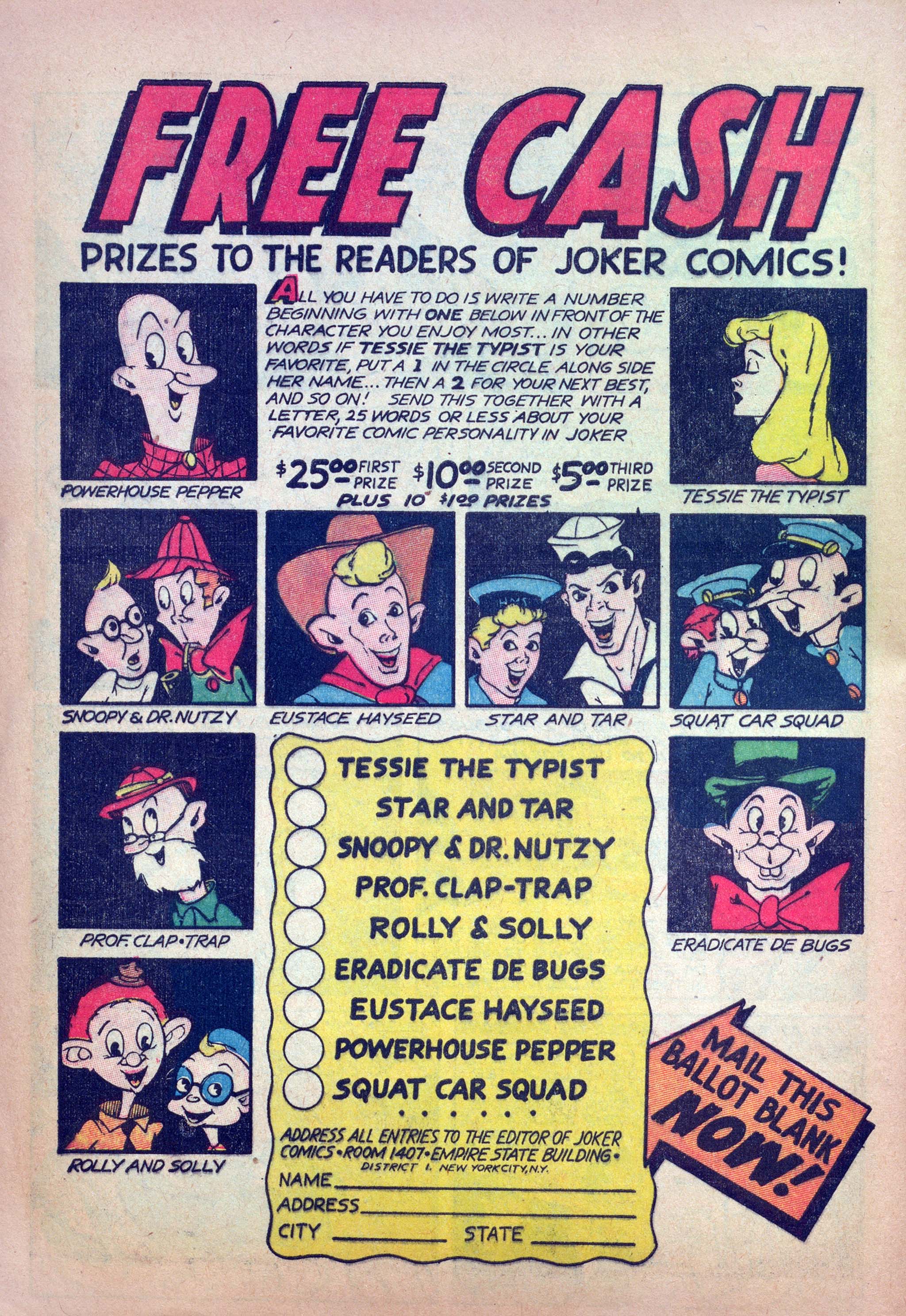 Read online Joker Comics comic -  Issue #14 - 48