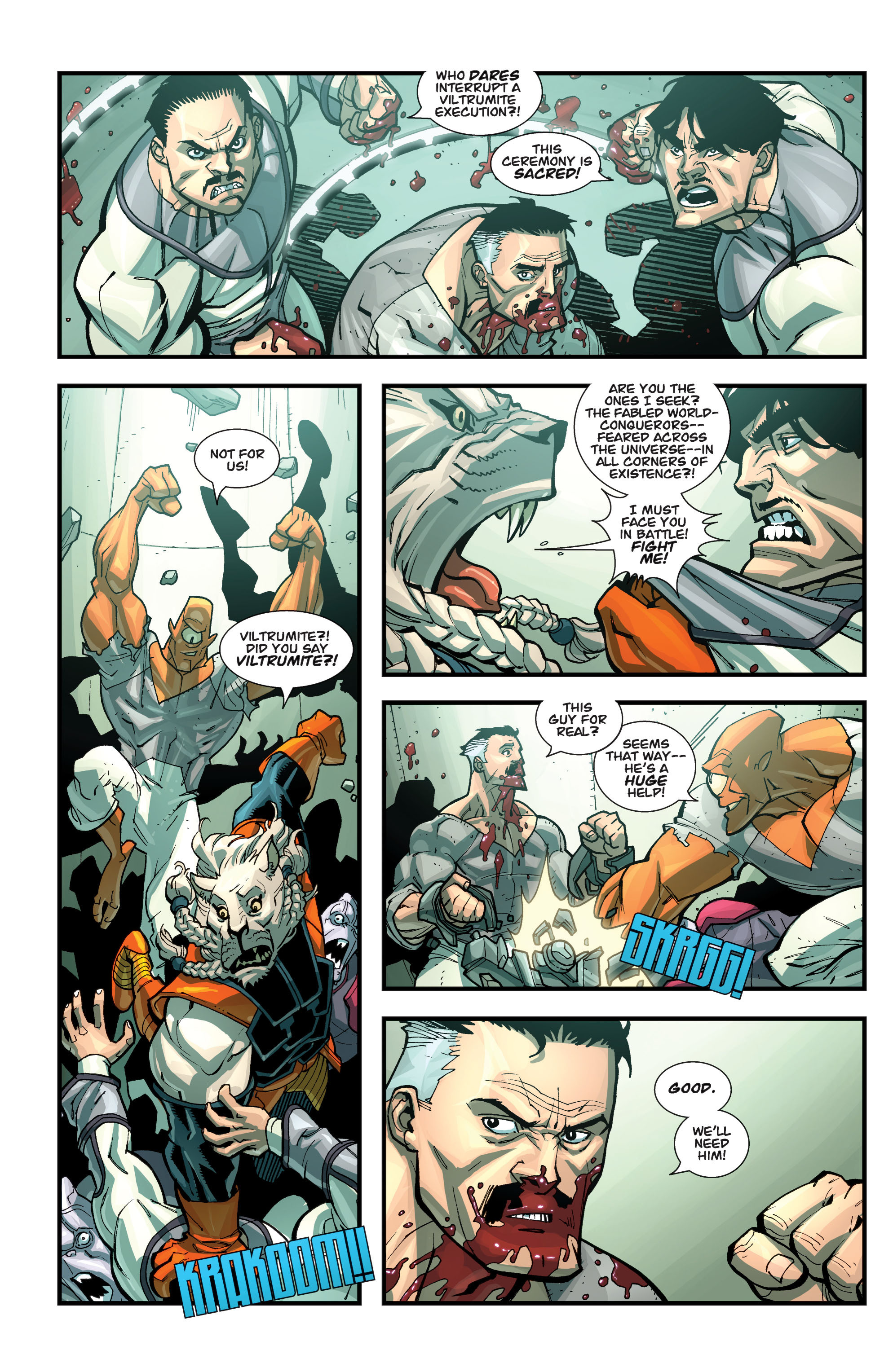 Read online Invincible comic -  Issue # _TPB 11 - Happy Days - 35