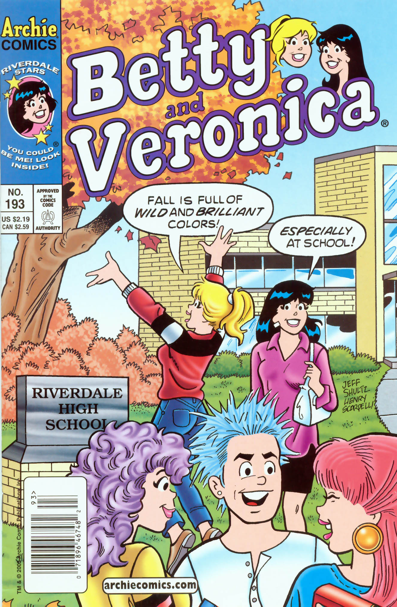 Read online Betty and Veronica (1987) comic -  Issue #193 - 1