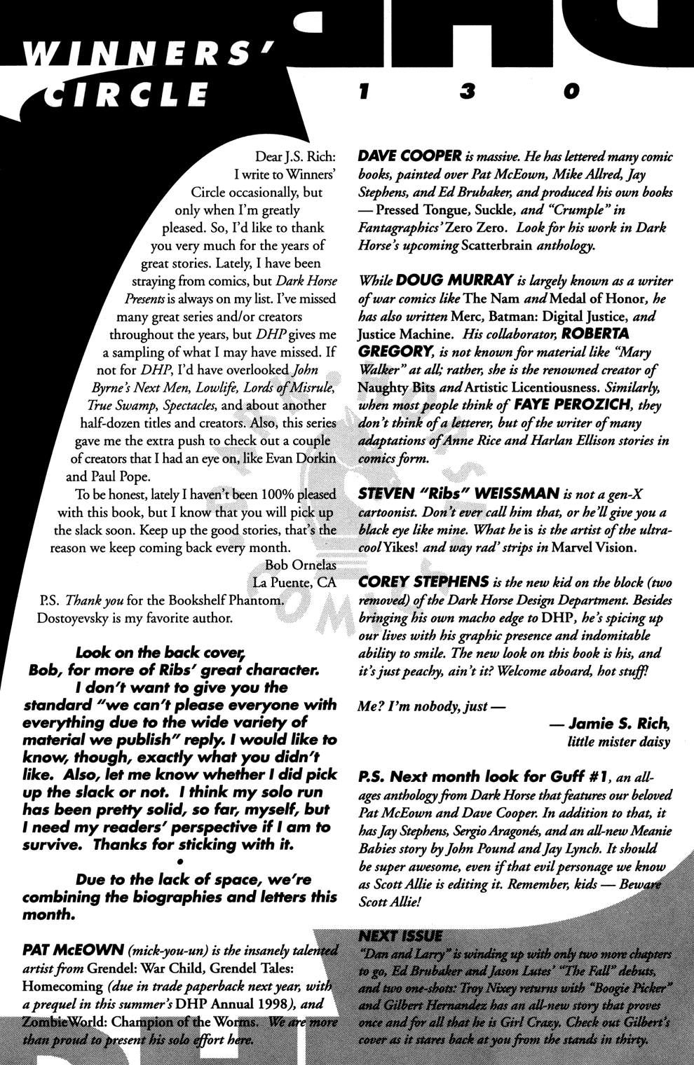 Dark Horse Presents (1986) Issue #130 #135 - English 11