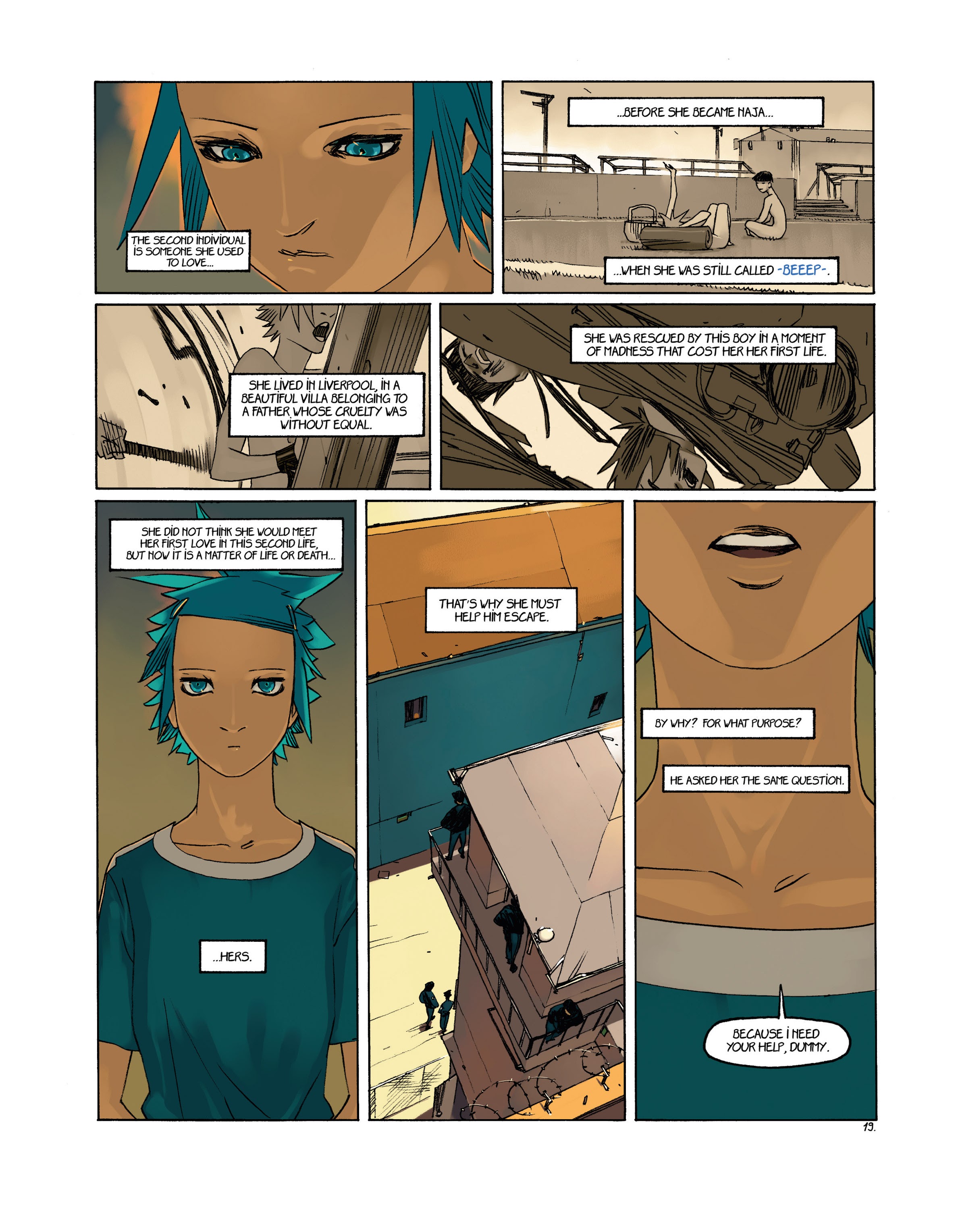 Read online Naja comic -  Issue #3 - 21