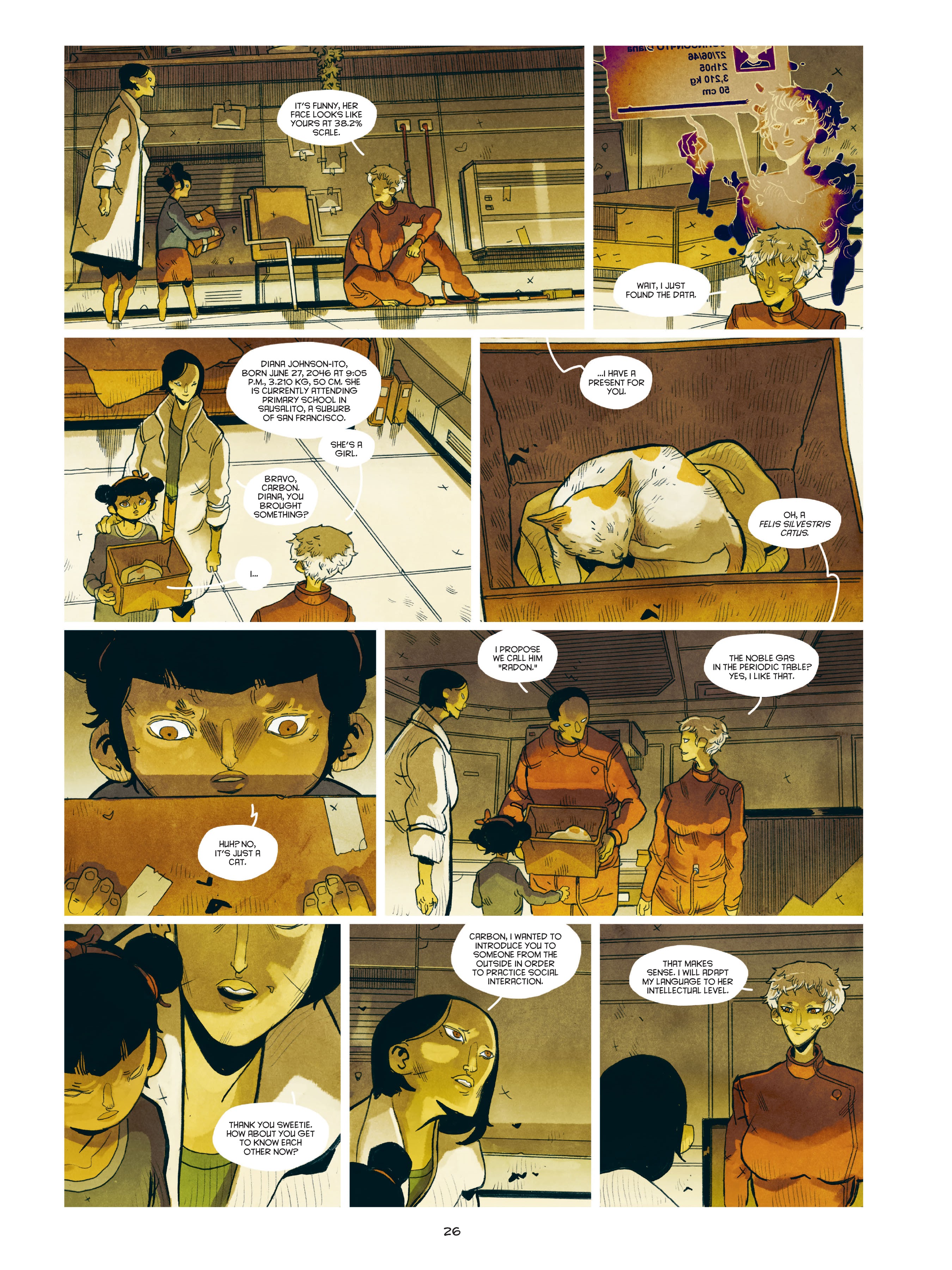 Read online Carbon & Silicon (2021) comic -  Issue #1 - 26