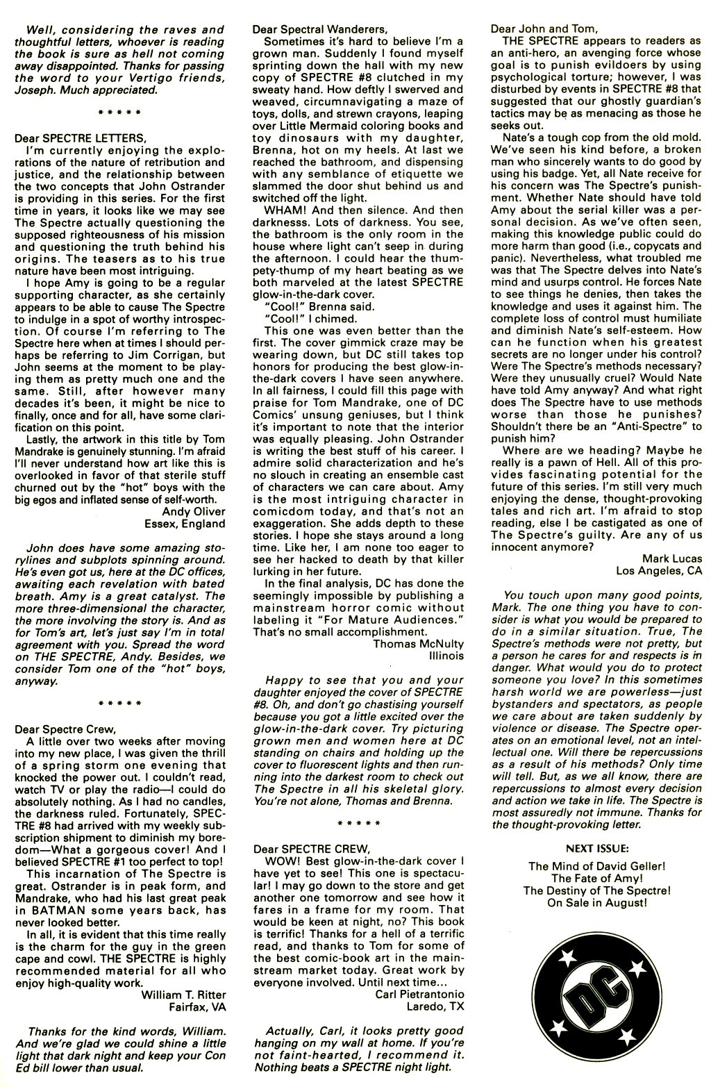 Read online The Spectre (1992) comic -  Issue #11 - 26