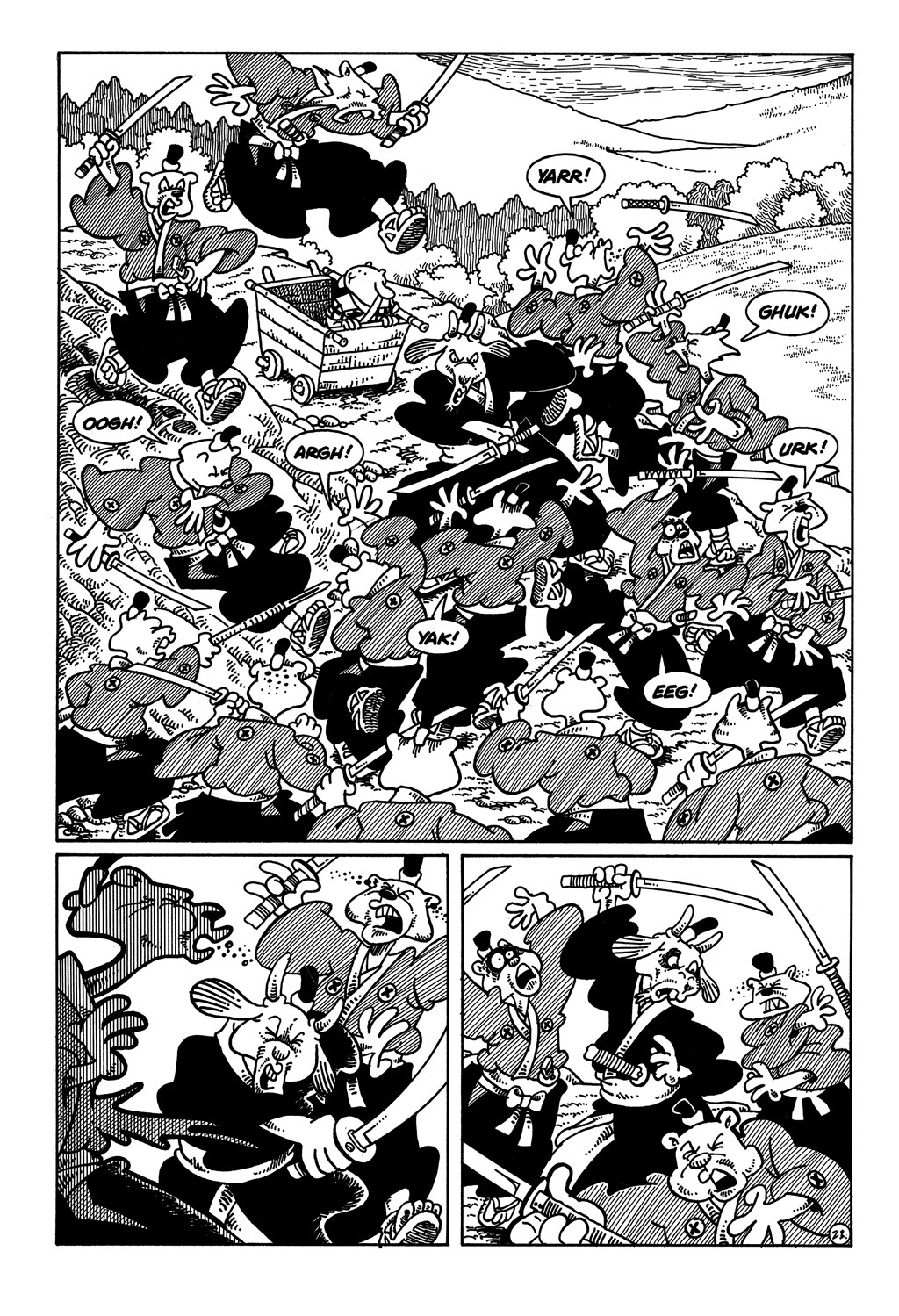 Read online Usagi Yojimbo (1987) comic -  Issue #24 - 23