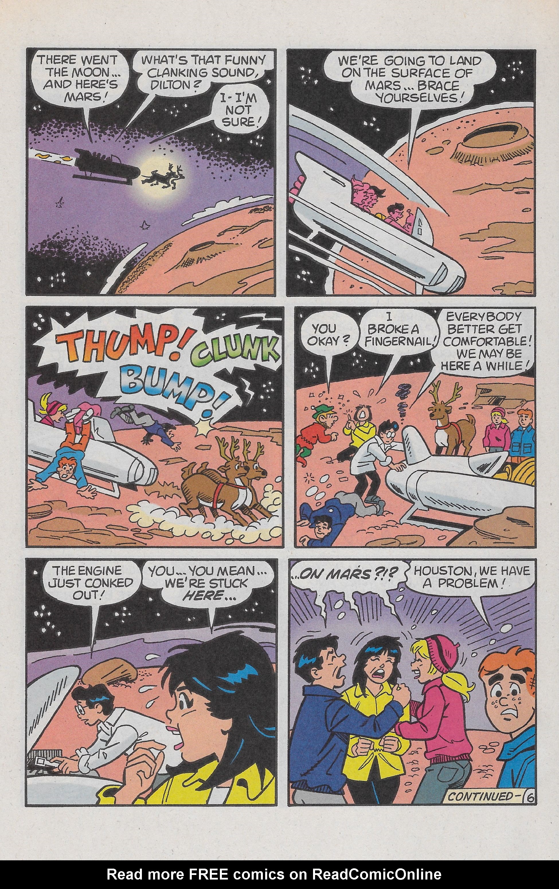 Read online Archie's Christmas Stocking comic -  Issue #7 - 8