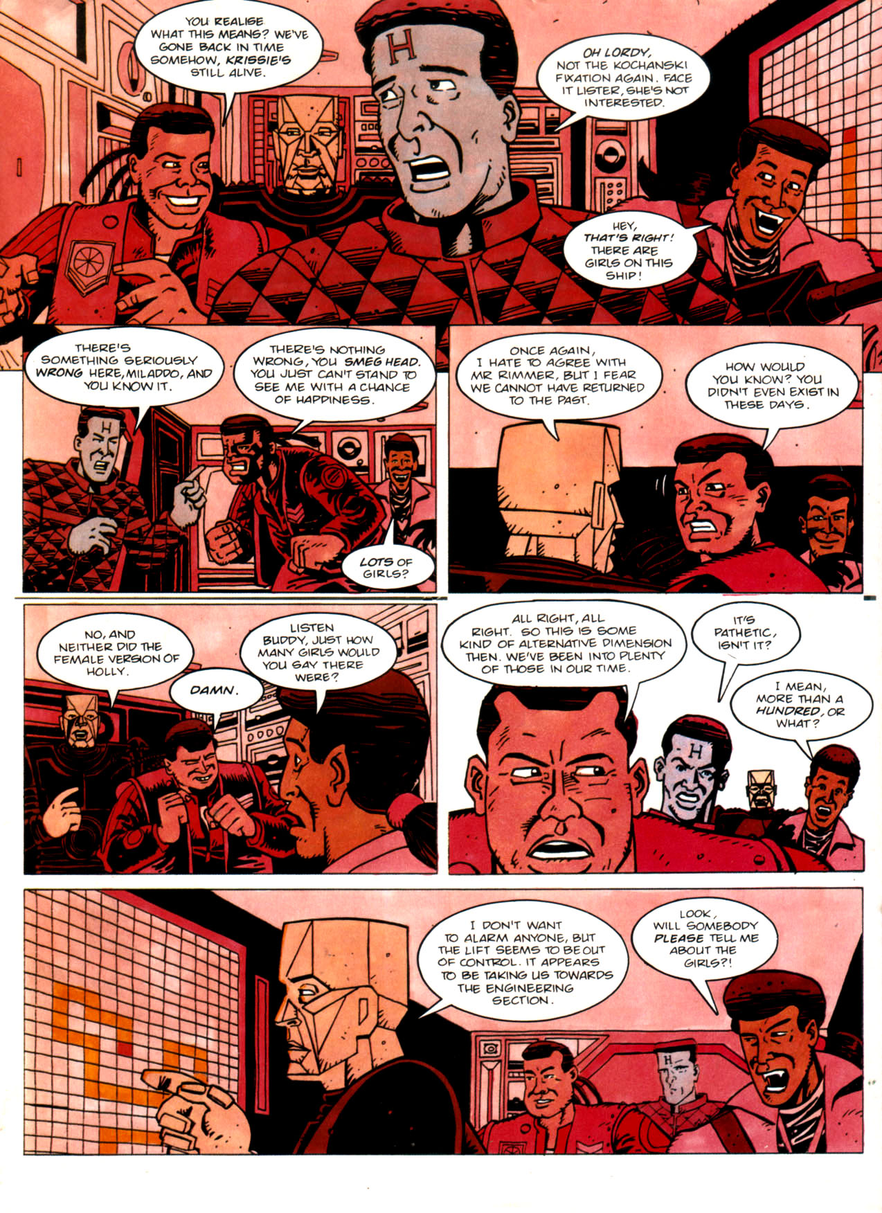 Read online Red Dwarf Smegazine (1993) comic -  Issue #6 - 8