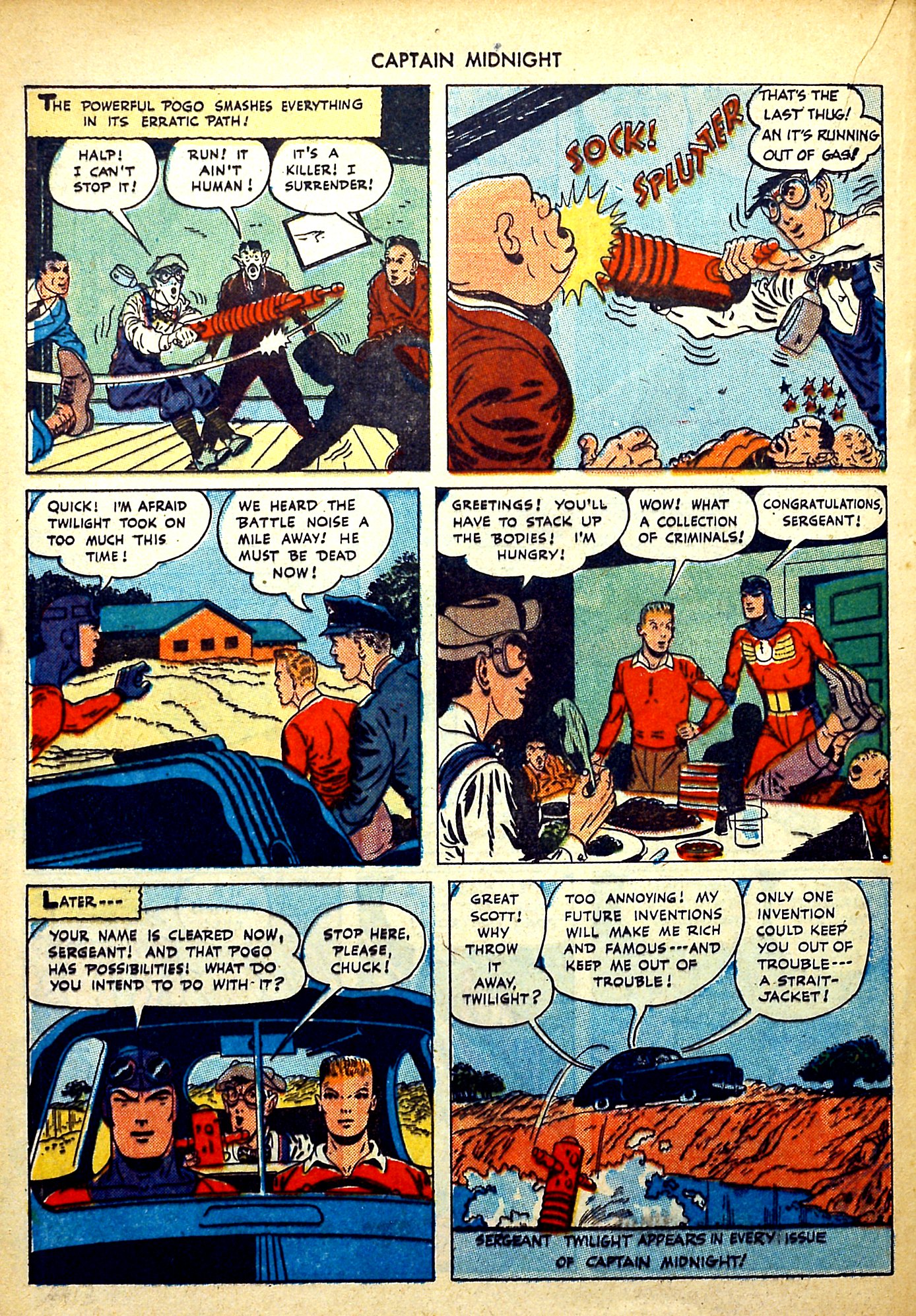 Read online Captain Midnight (1942) comic -  Issue #35 - 21