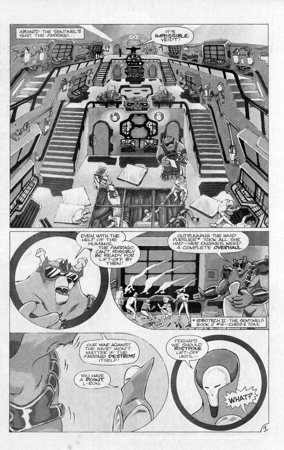 <{ $series->title }} issue Robotech II: The Sentinels Book 2 Issue #6 - Page 3