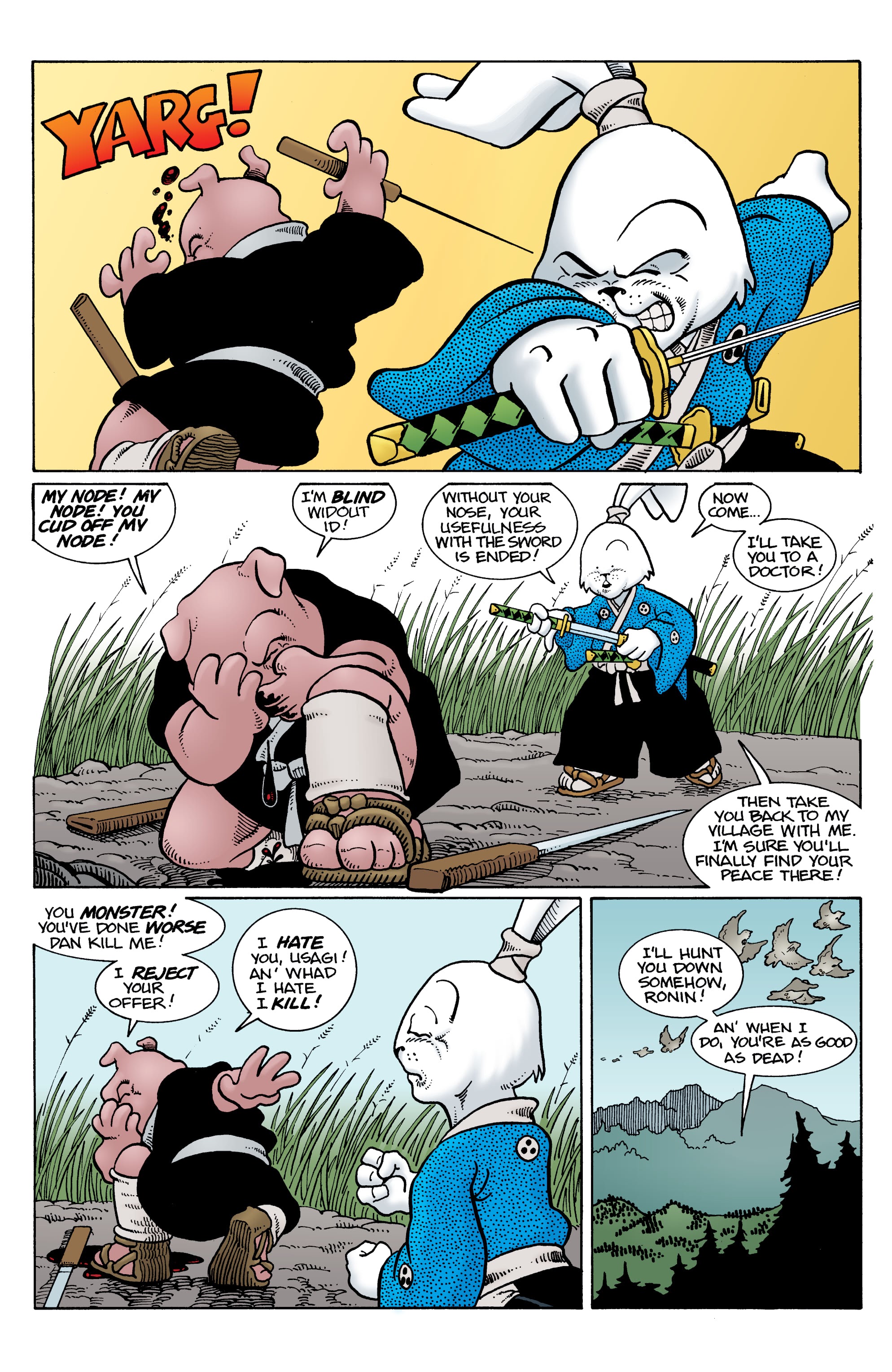 Read online Usagi Yojimbo Color Classics comic -  Issue #6 - 21