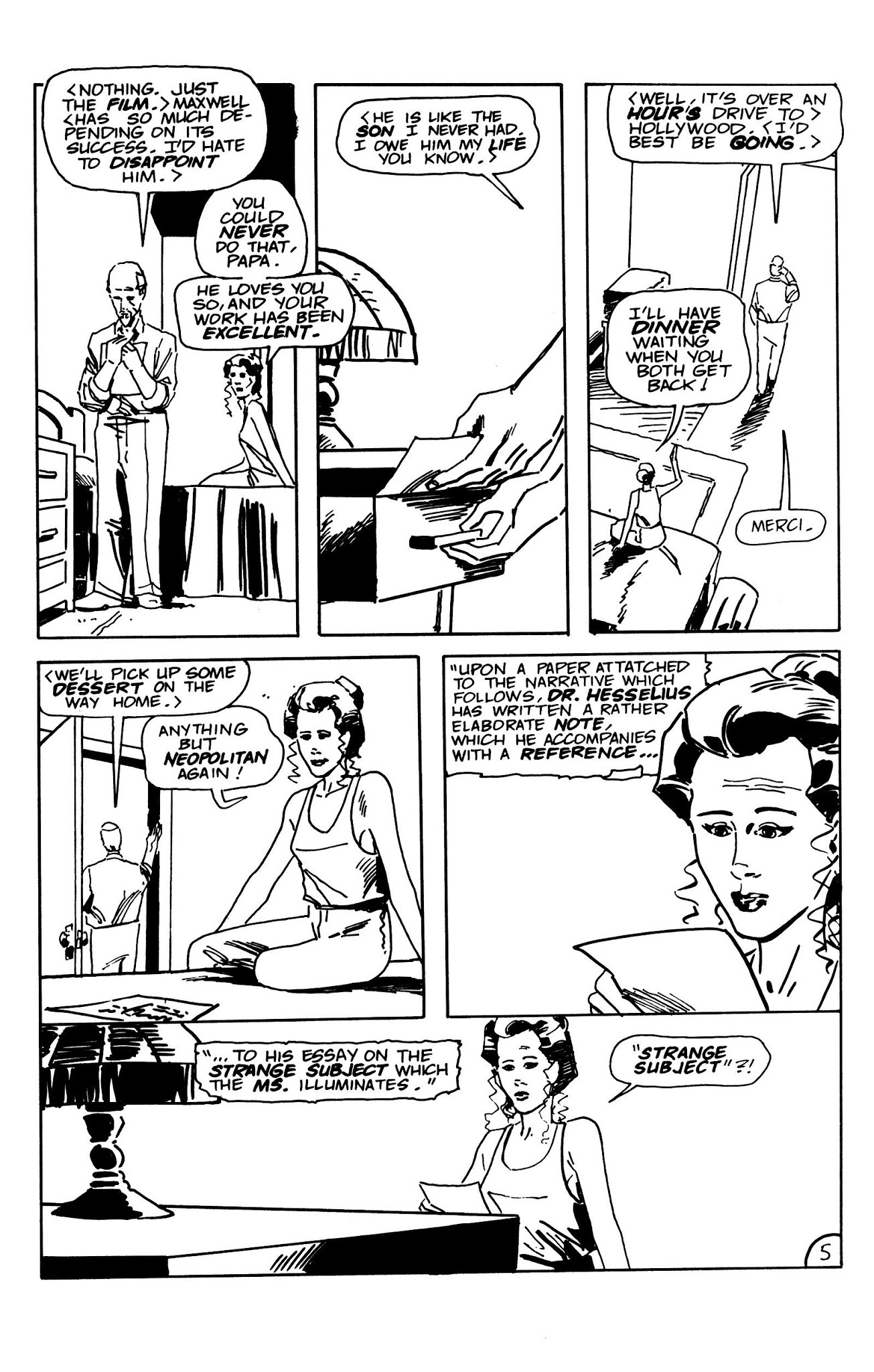 Read online Carmilla comic -  Issue #5 - 9