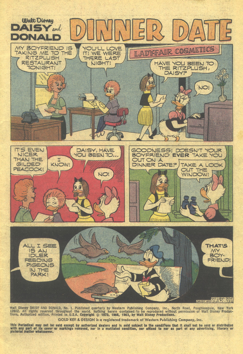 Read online Walt Disney Daisy and Donald comic -  Issue #1 - 3