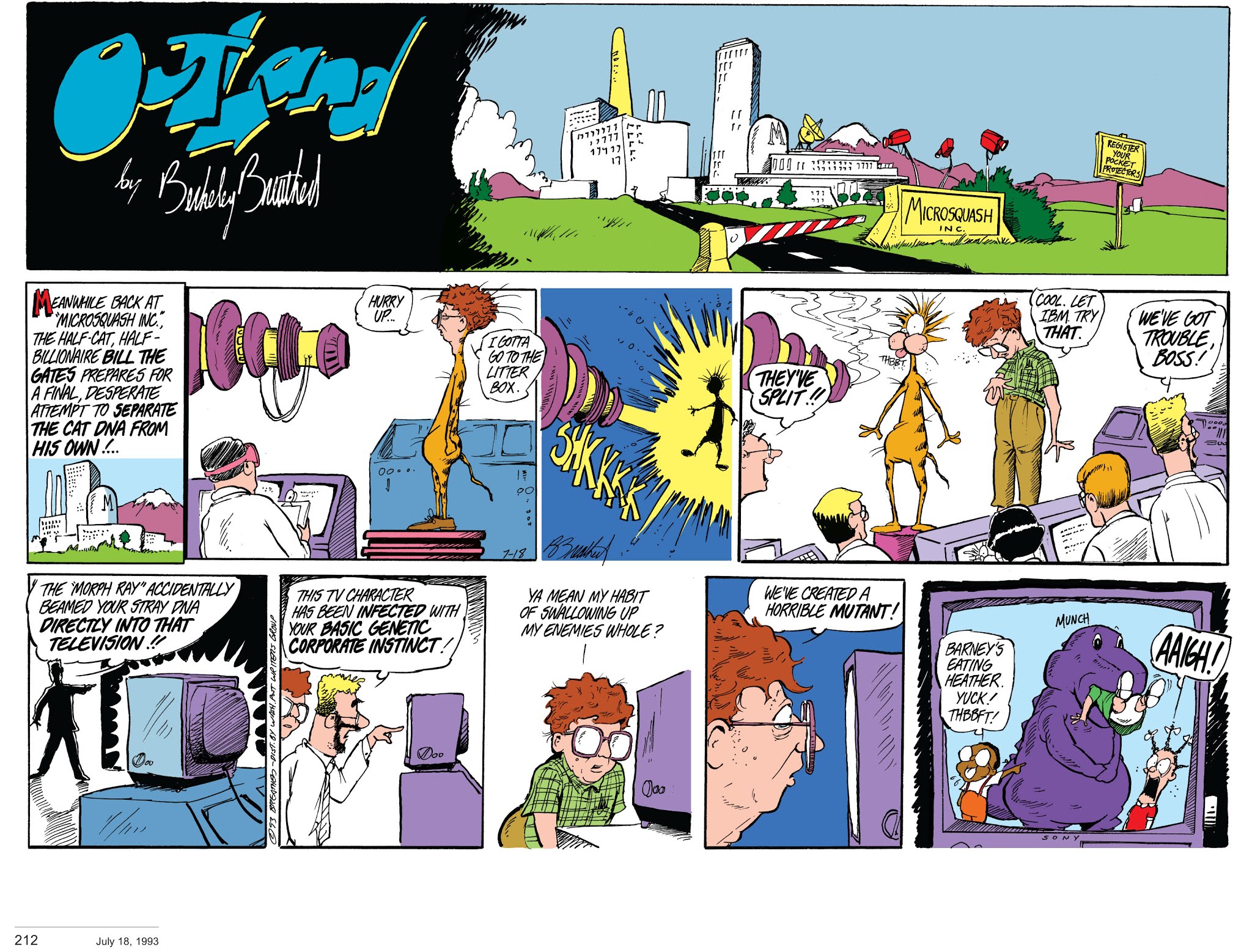 Read online Berkeley Breathed’s Outland comic -  Issue # TPB (Part 3) - 13