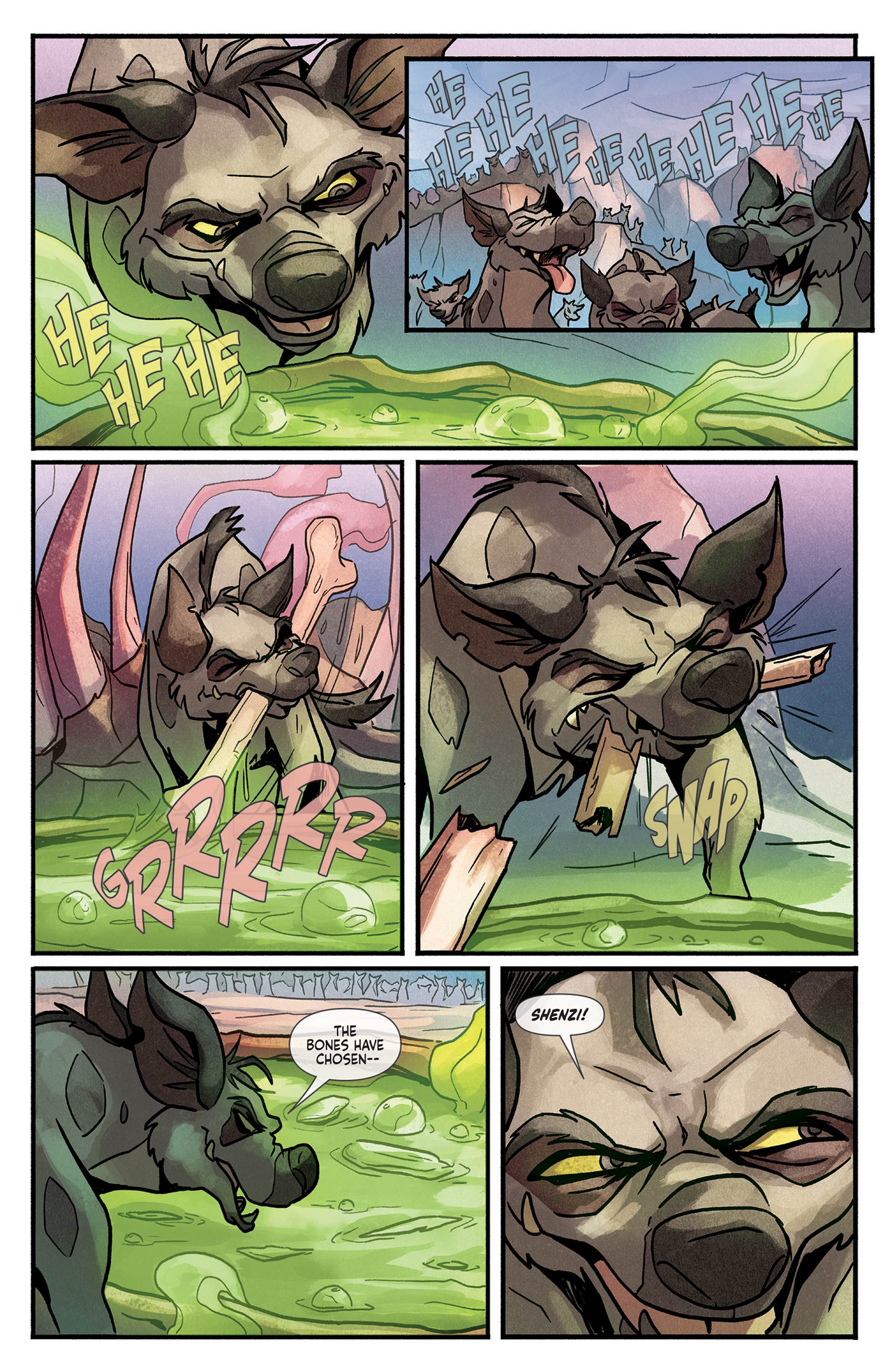 Read online Disney Villains: Scar comic -  Issue #3 - 9