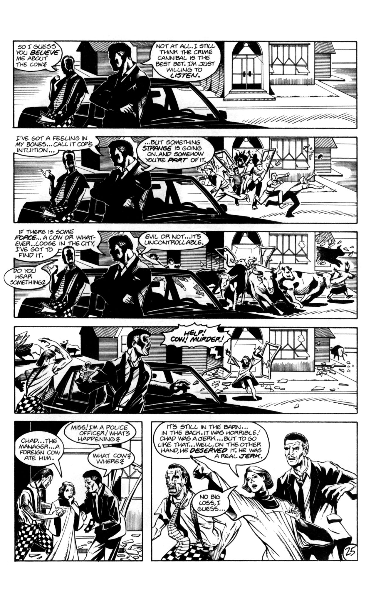 Read online Man-Eating Cow comic -  Issue #1 - 27