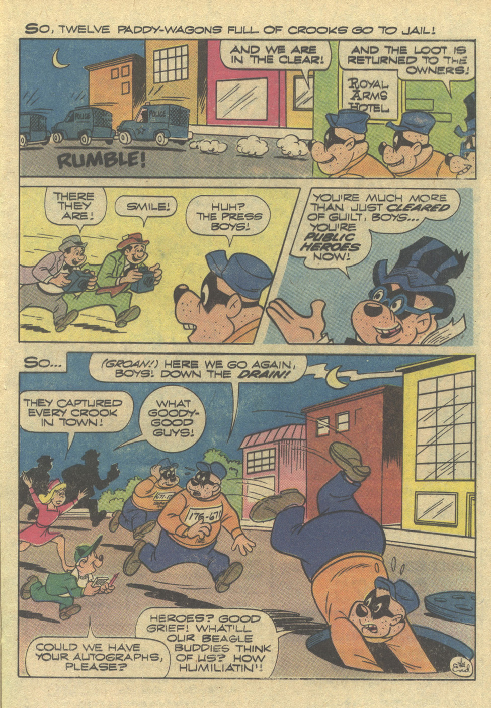 Read online Walt Disney THE BEAGLE BOYS comic -  Issue #42 - 17