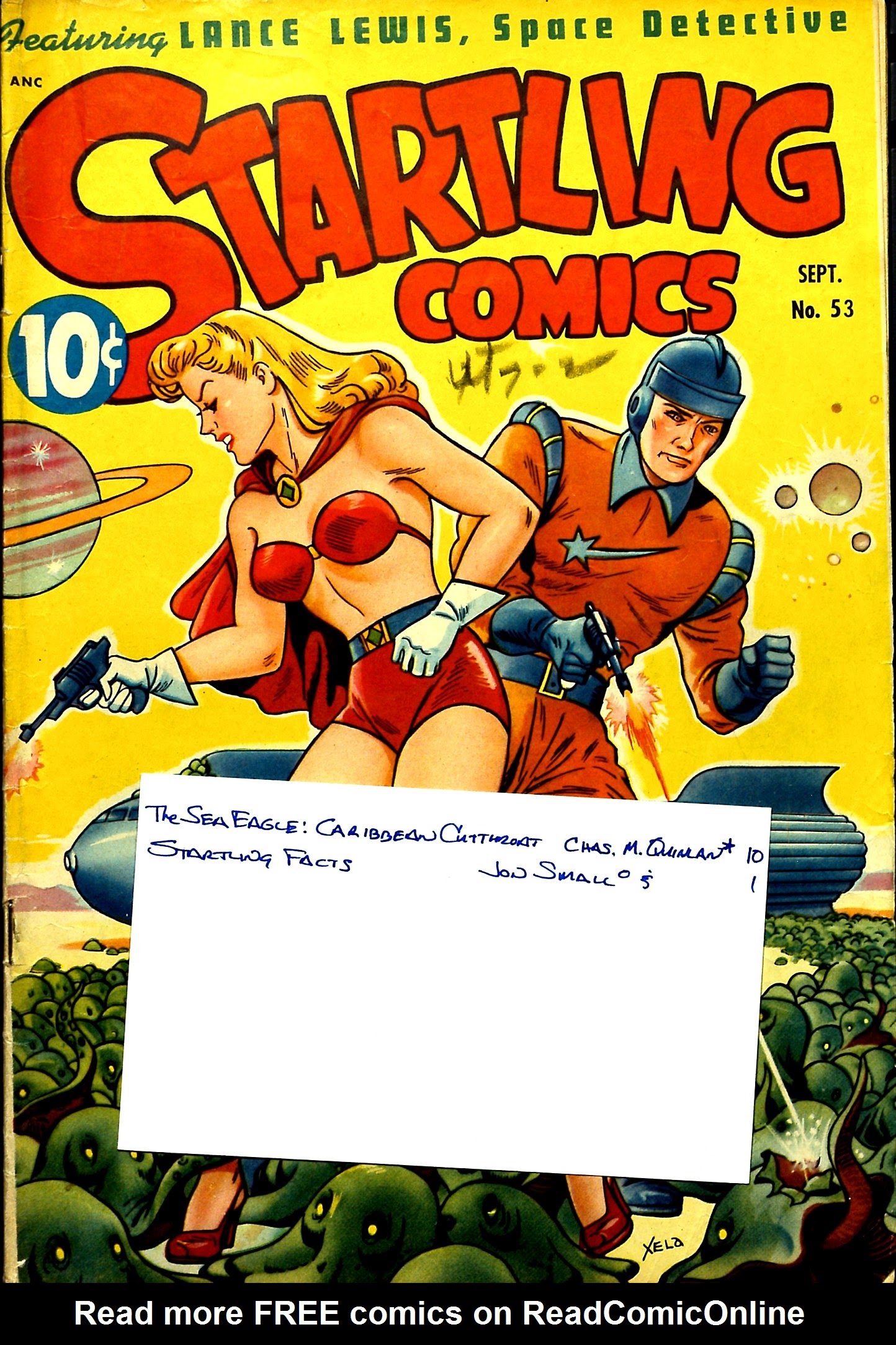 Read online Startling Comics comic -  Issue #53 - 54