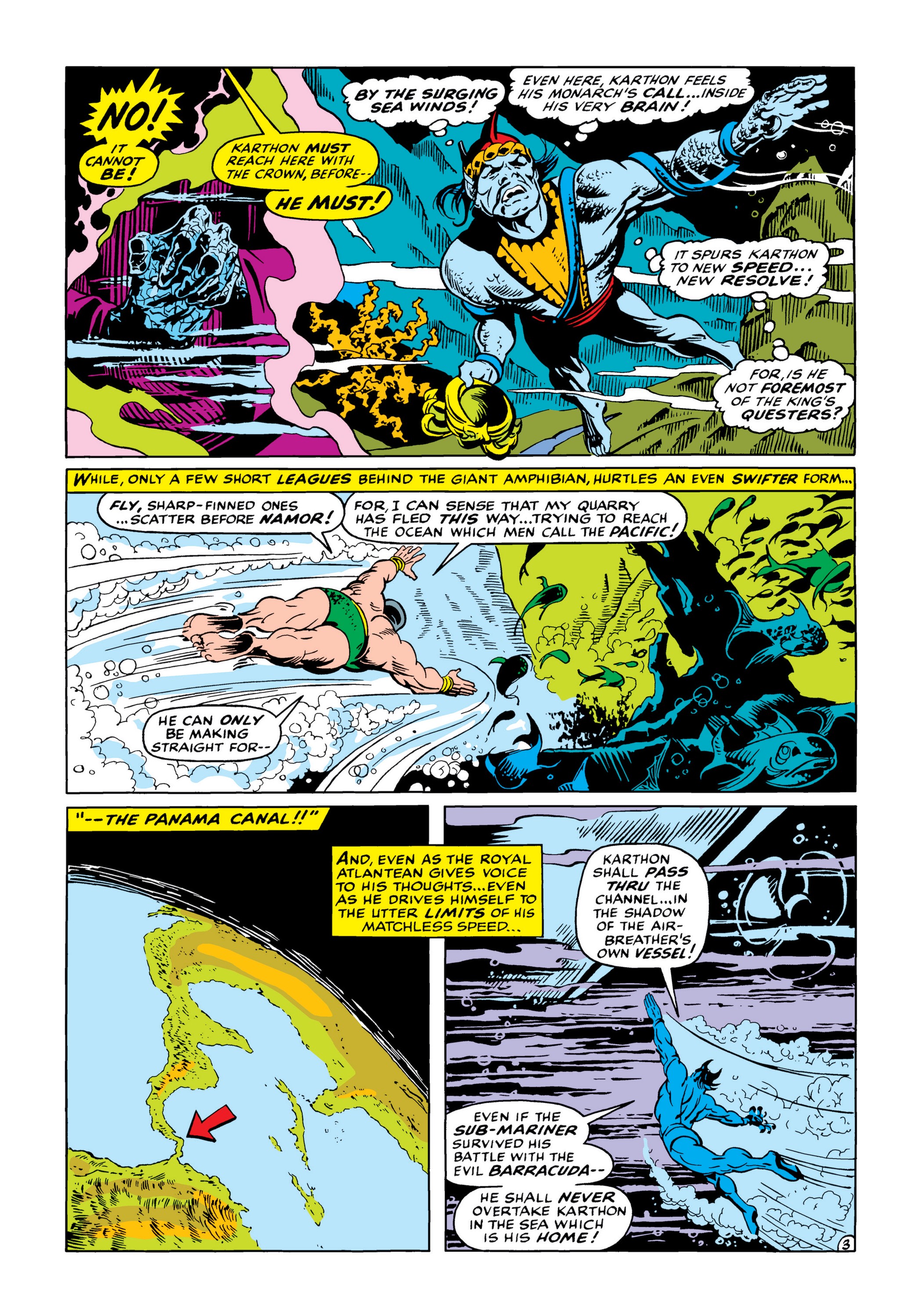 Read online Marvel Masterworks: The Sub-Mariner comic -  Issue # TPB 3 (Part 3) - 22