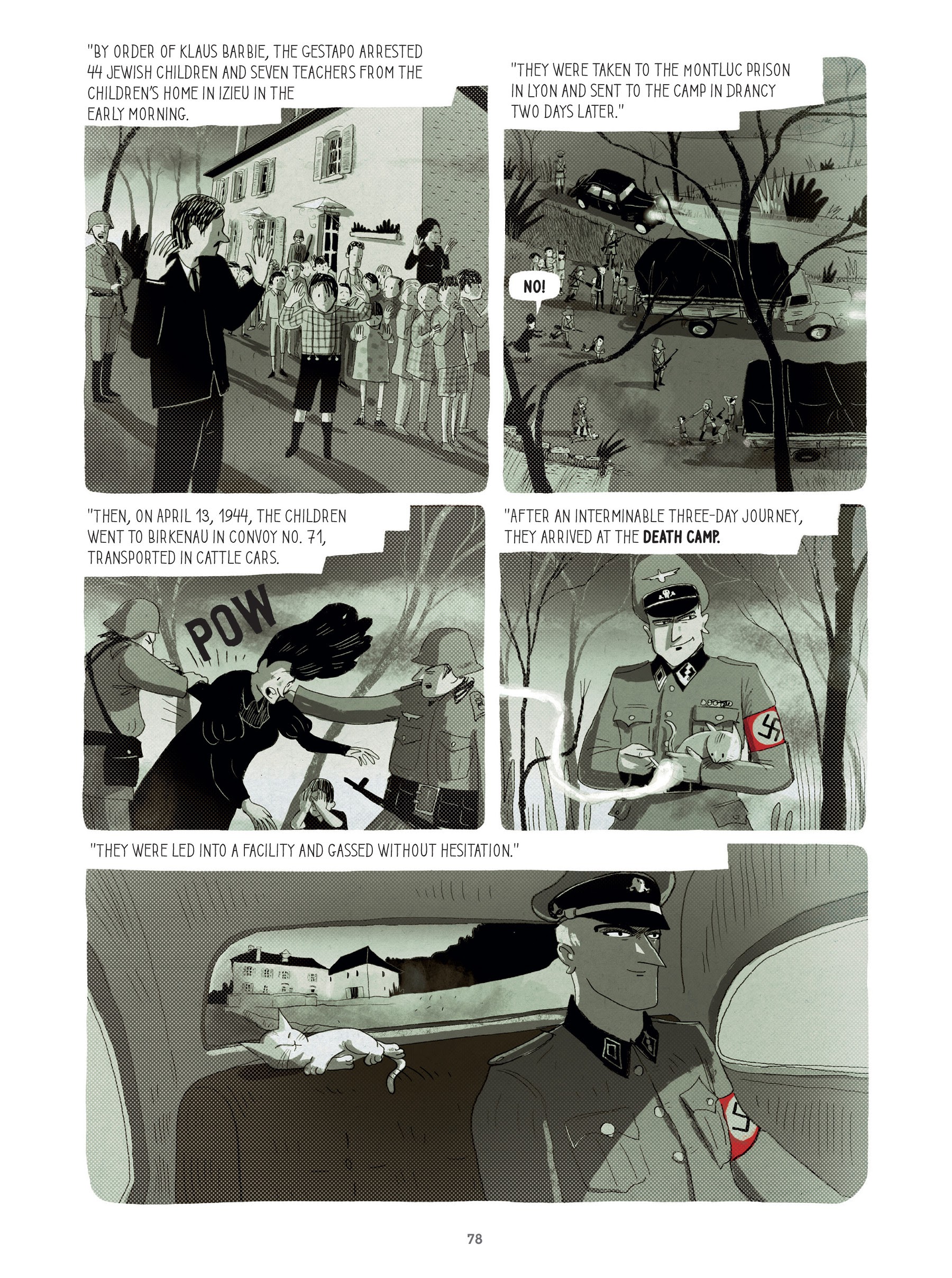 Read online For Justice: The Serge & Beate Klarsfeld Story comic -  Issue # TPB (Part 1) - 78