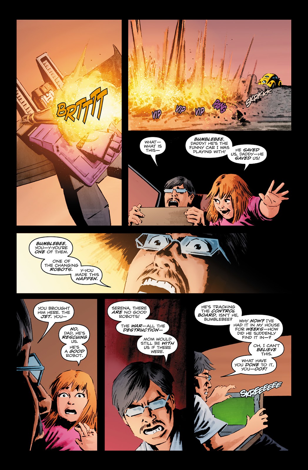 The Transformers: Bumblebee issue 4 - Page 12