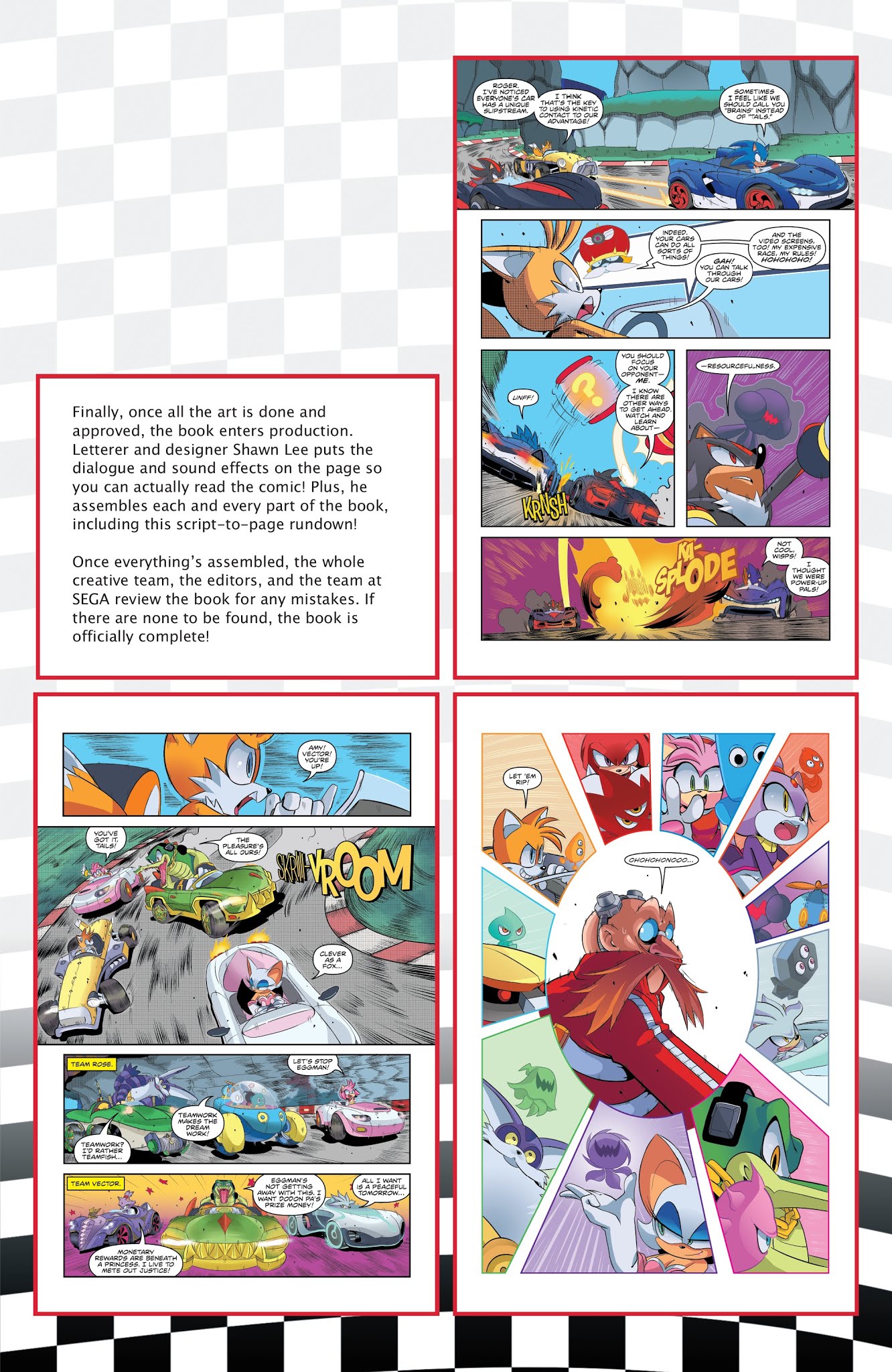 Read online Team Sonic Racing One-Shot comic -  Issue # Full - 30