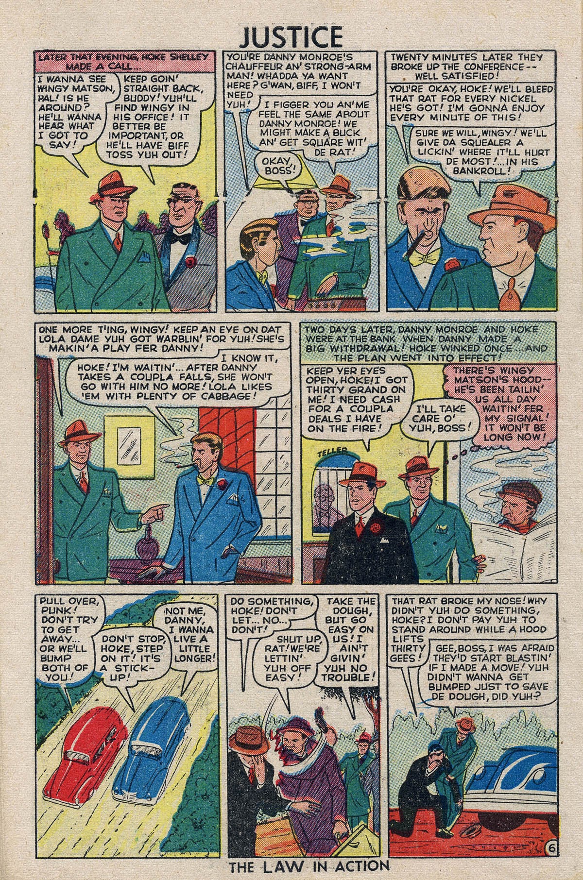 Read online Justice Comics (1948) comic -  Issue #12 - 30