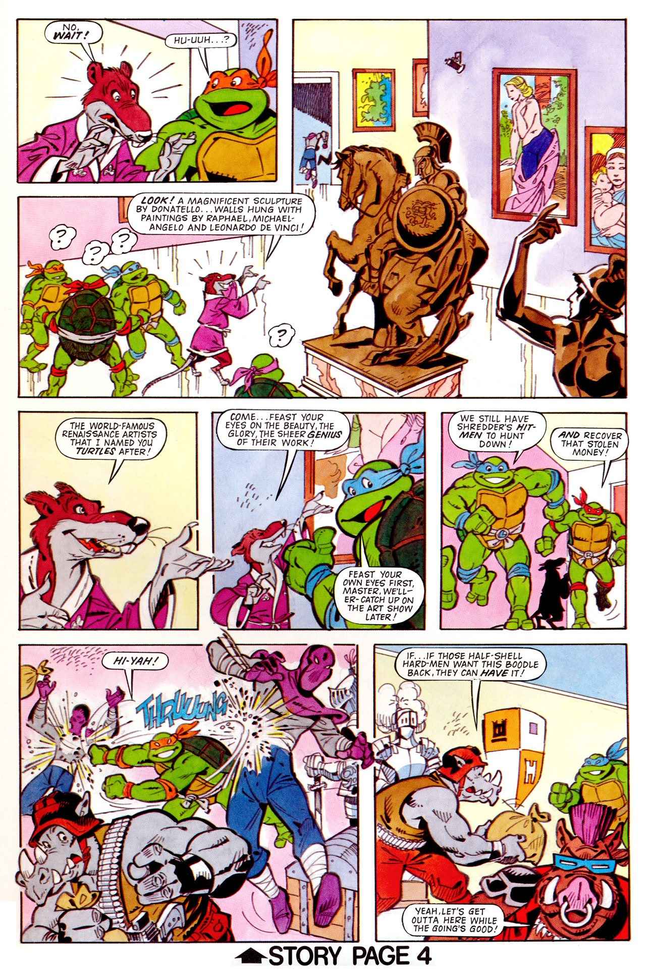 Read online Teenage Mutant Hero Turtles Adventures comic -  Issue #18 - 5