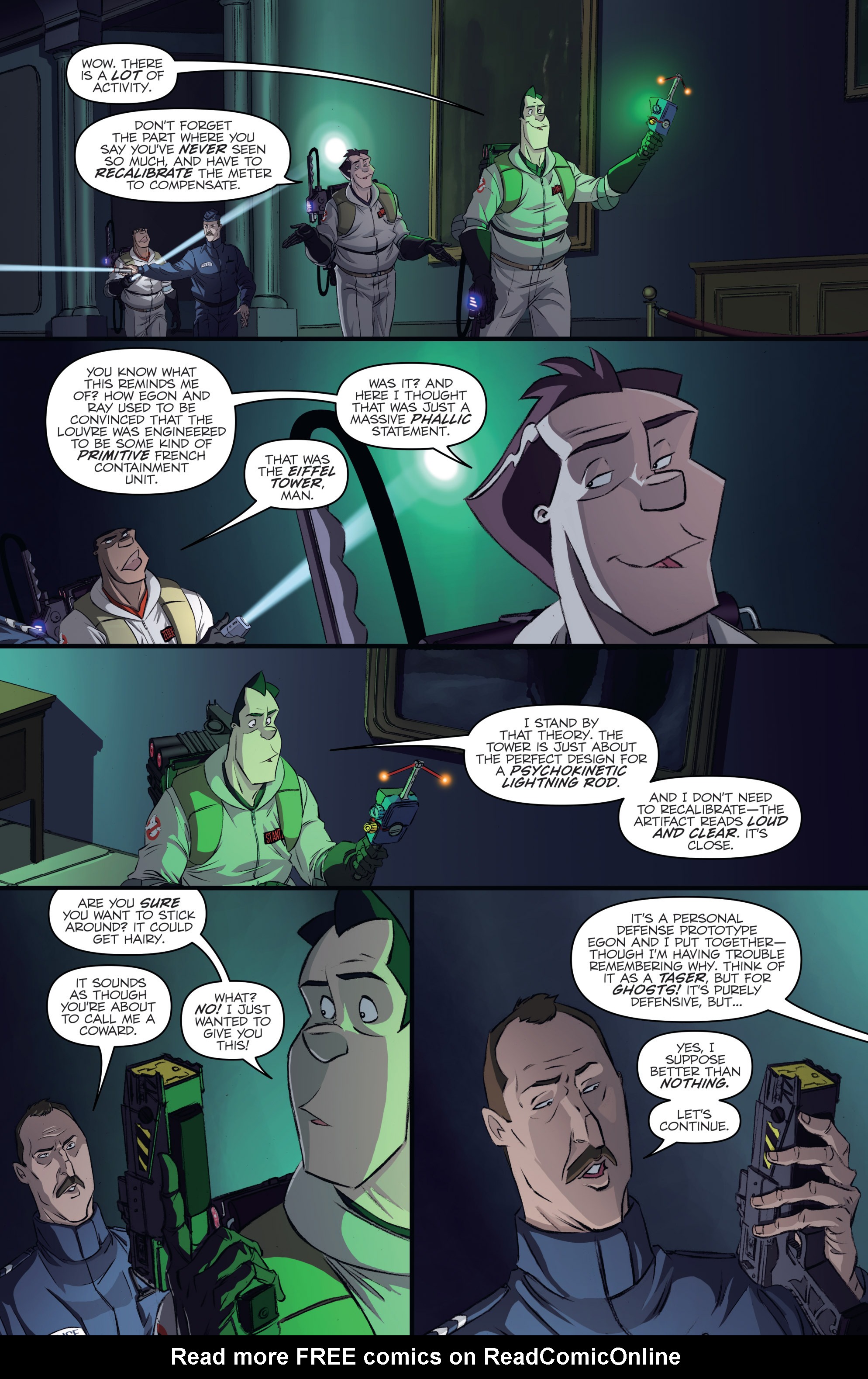 Read online Ghostbusters: International comic -  Issue #5 - 11