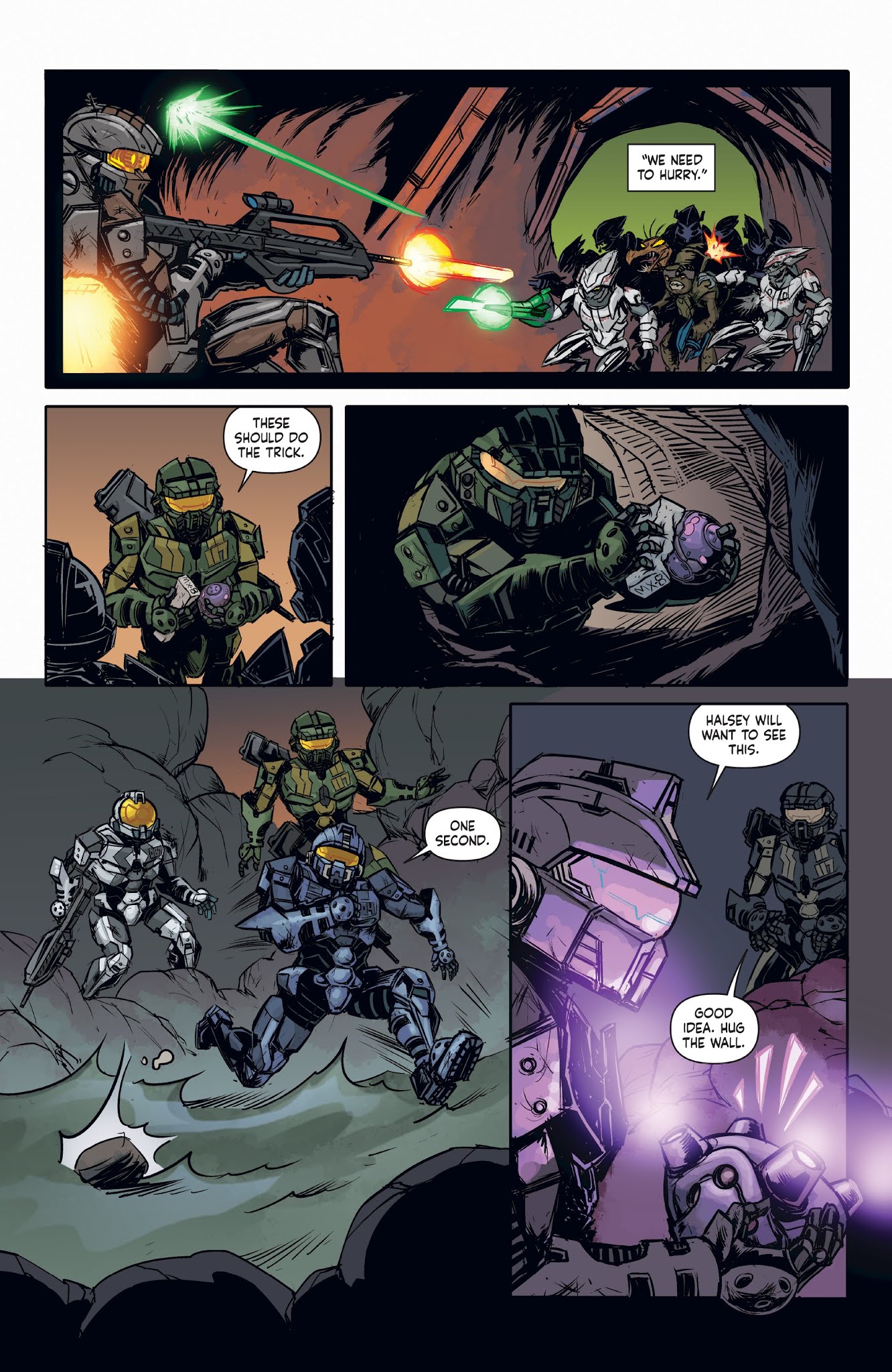 Read online Halo: Collateral Damage comic -  Issue #3 - 9