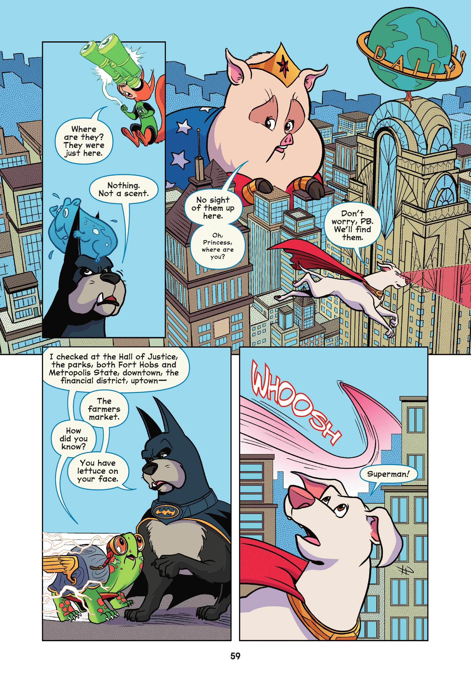 Read online DC League of Super-Pets: The Great Mxy-Up comic -  Issue # TPB (Part 1) - 57