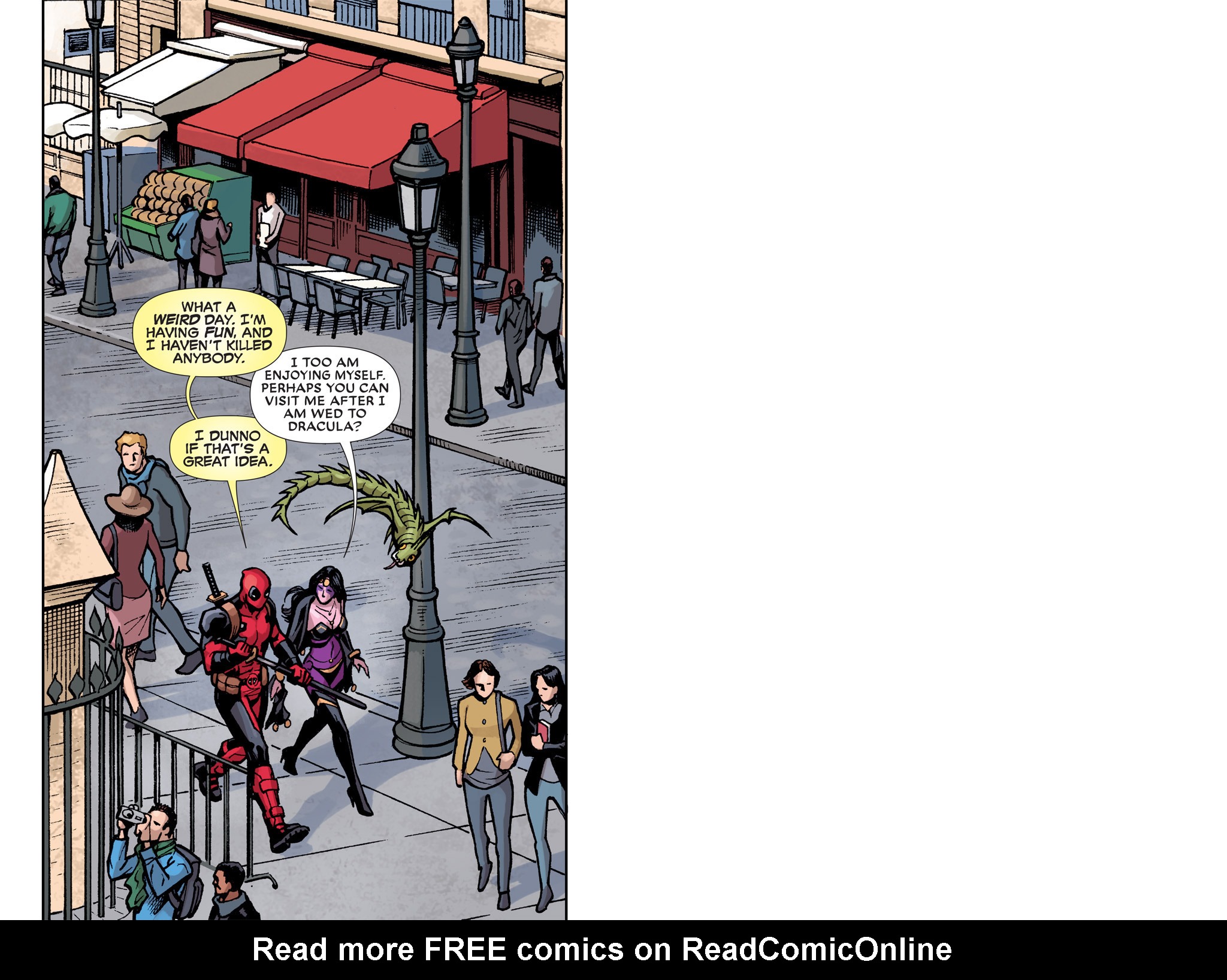 Read online Deadpool: The Gauntlet Infinite Comic comic -  Issue #6 - 13