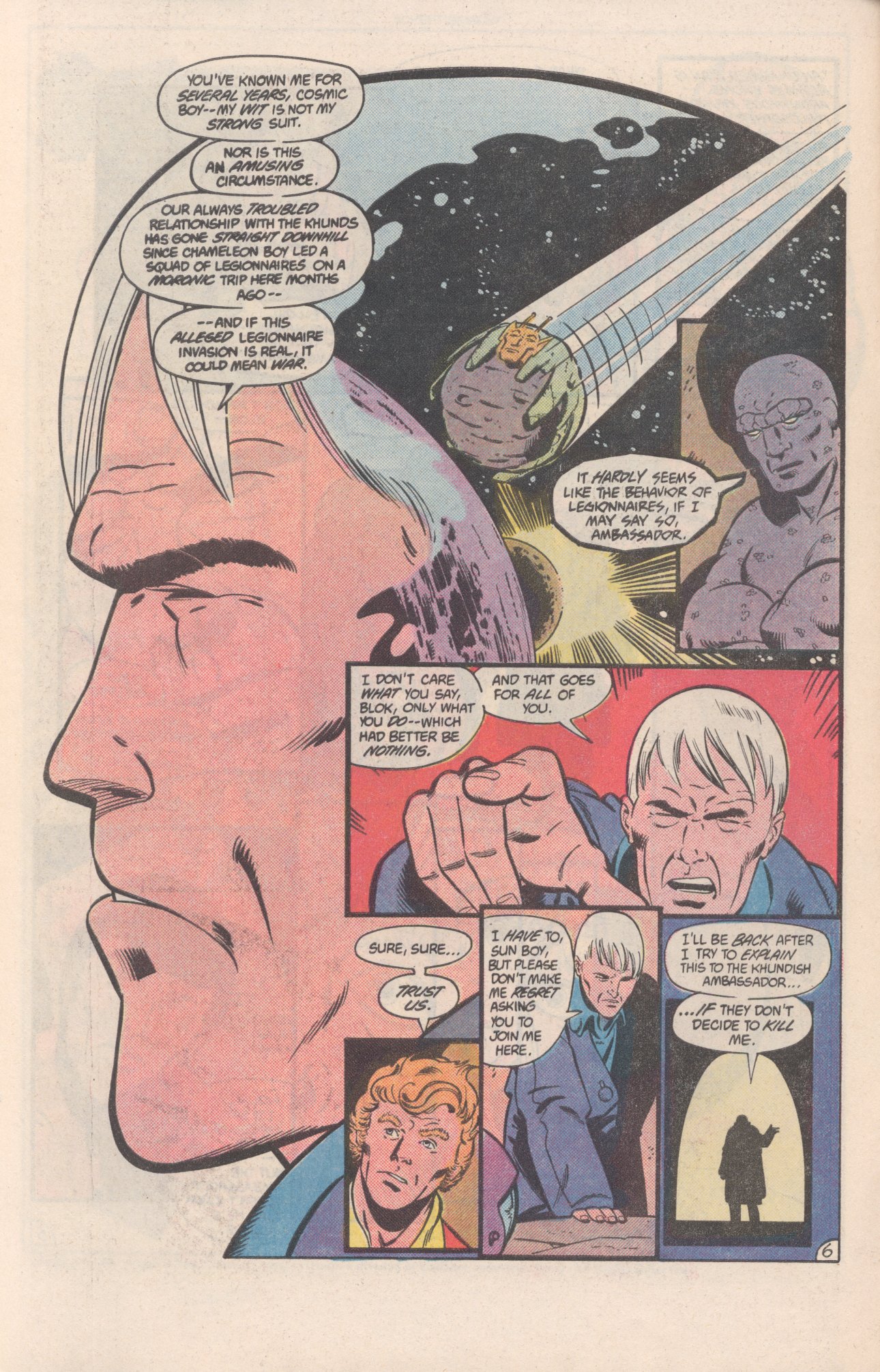 Legion of Super-Heroes (1980) 308 Page 6