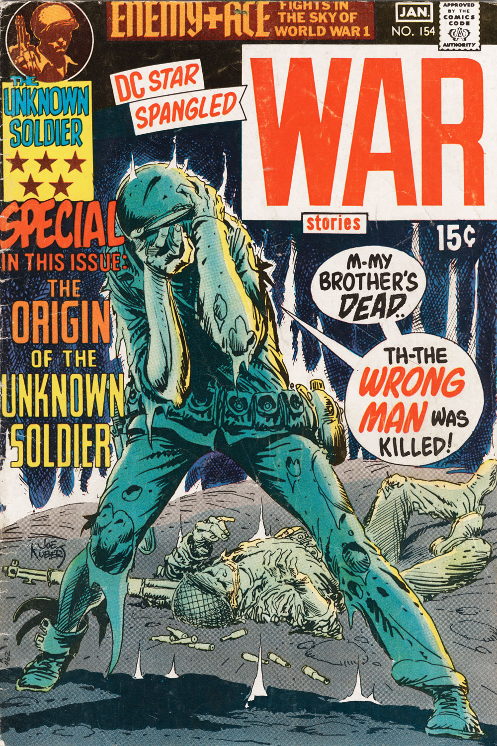 Read online Star Spangled War Stories (1952) comic -  Issue #154 - 1