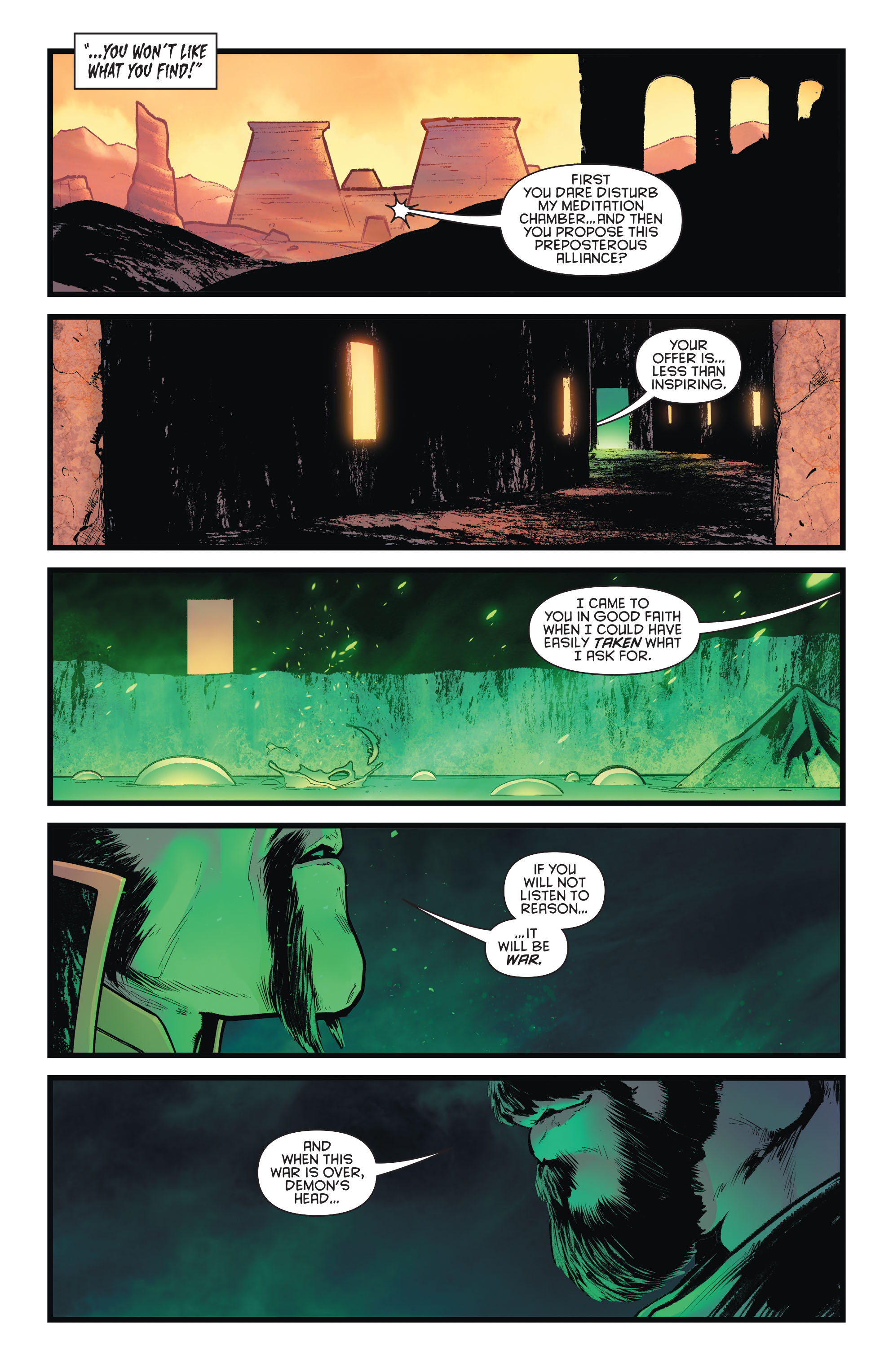 DC Comics Batman/Superman #6 Zod Ra's Al Ghul