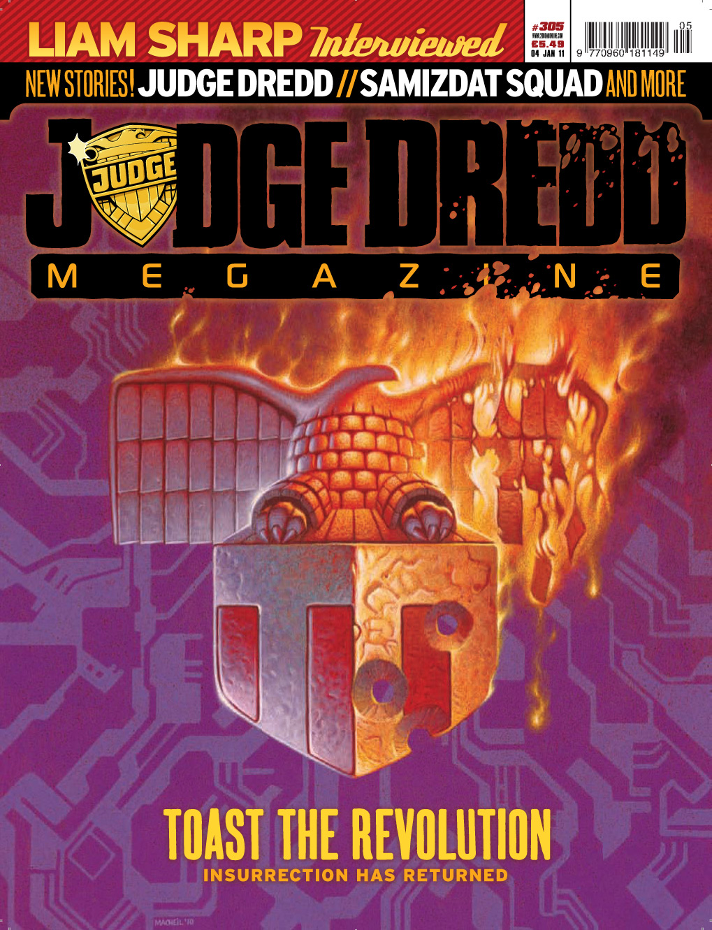 Read online Judge Dredd Megazine (Vol. 5) comic -  Issue #305 - 1