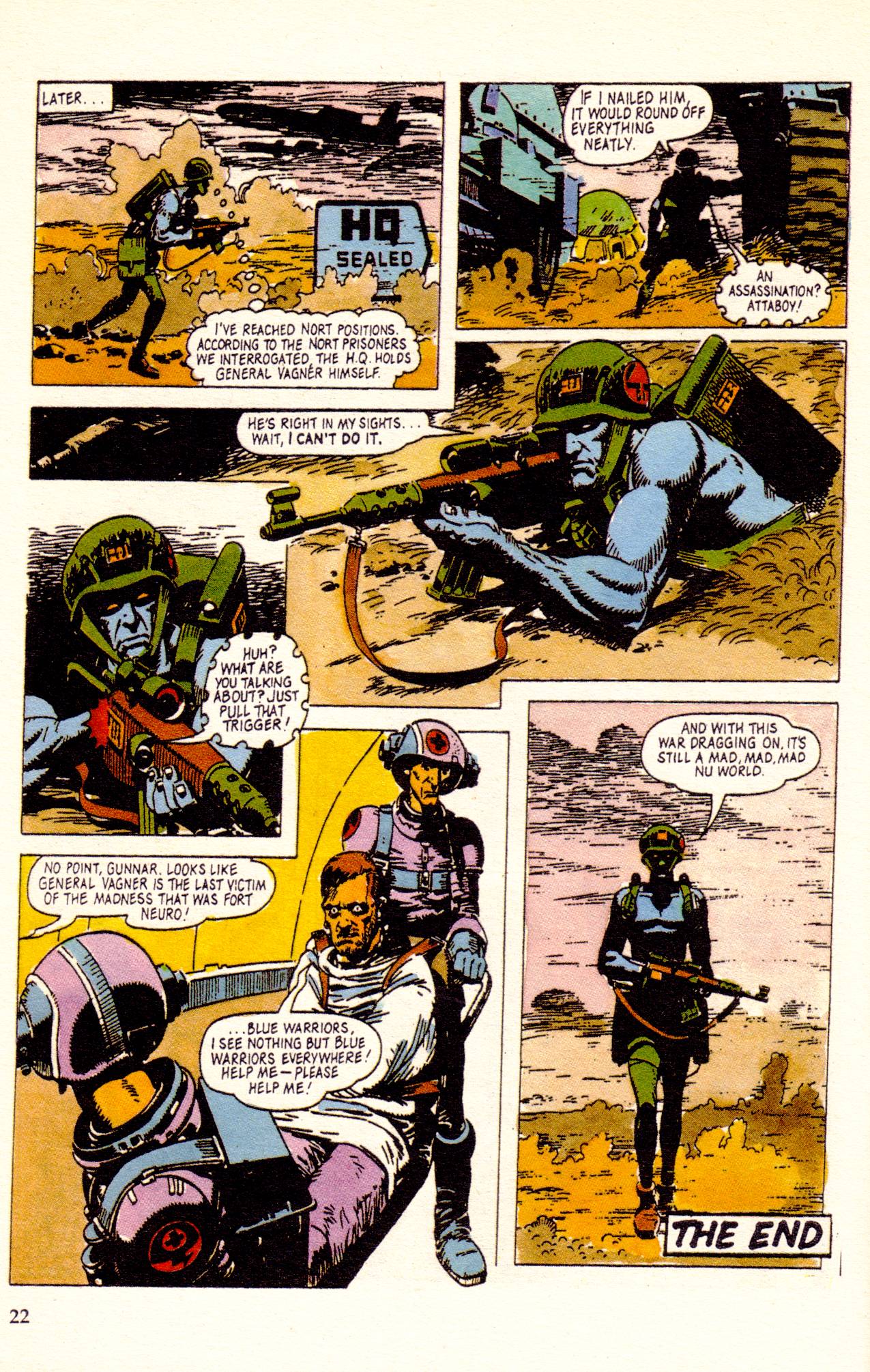 Read online Rogue Trooper (1986) comic -  Issue #11 - 23