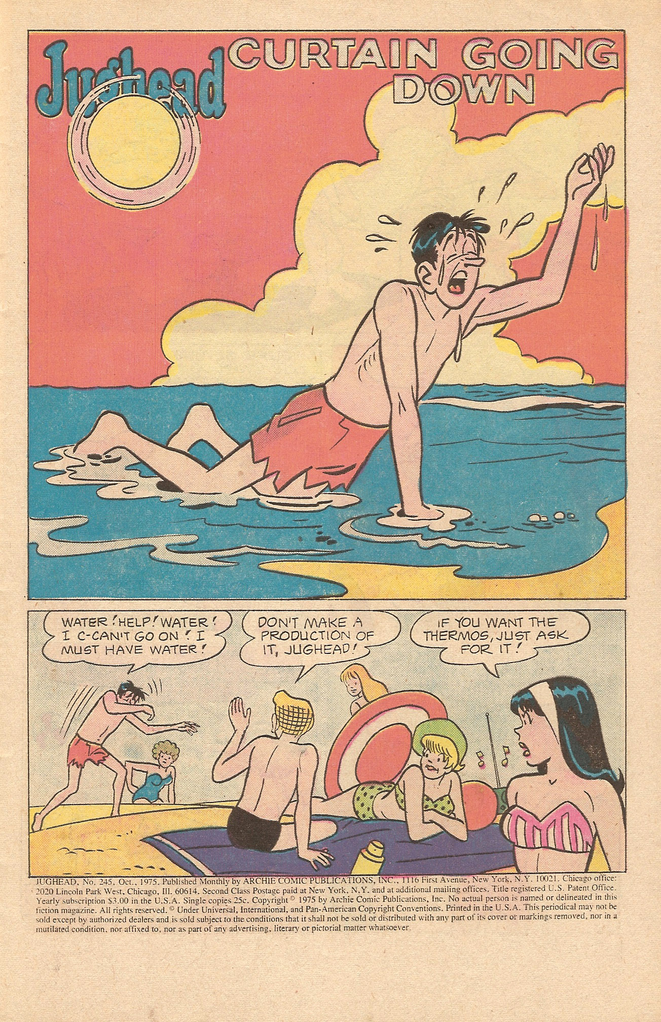 Read online Jughead (1965) comic -  Issue #245 - 3