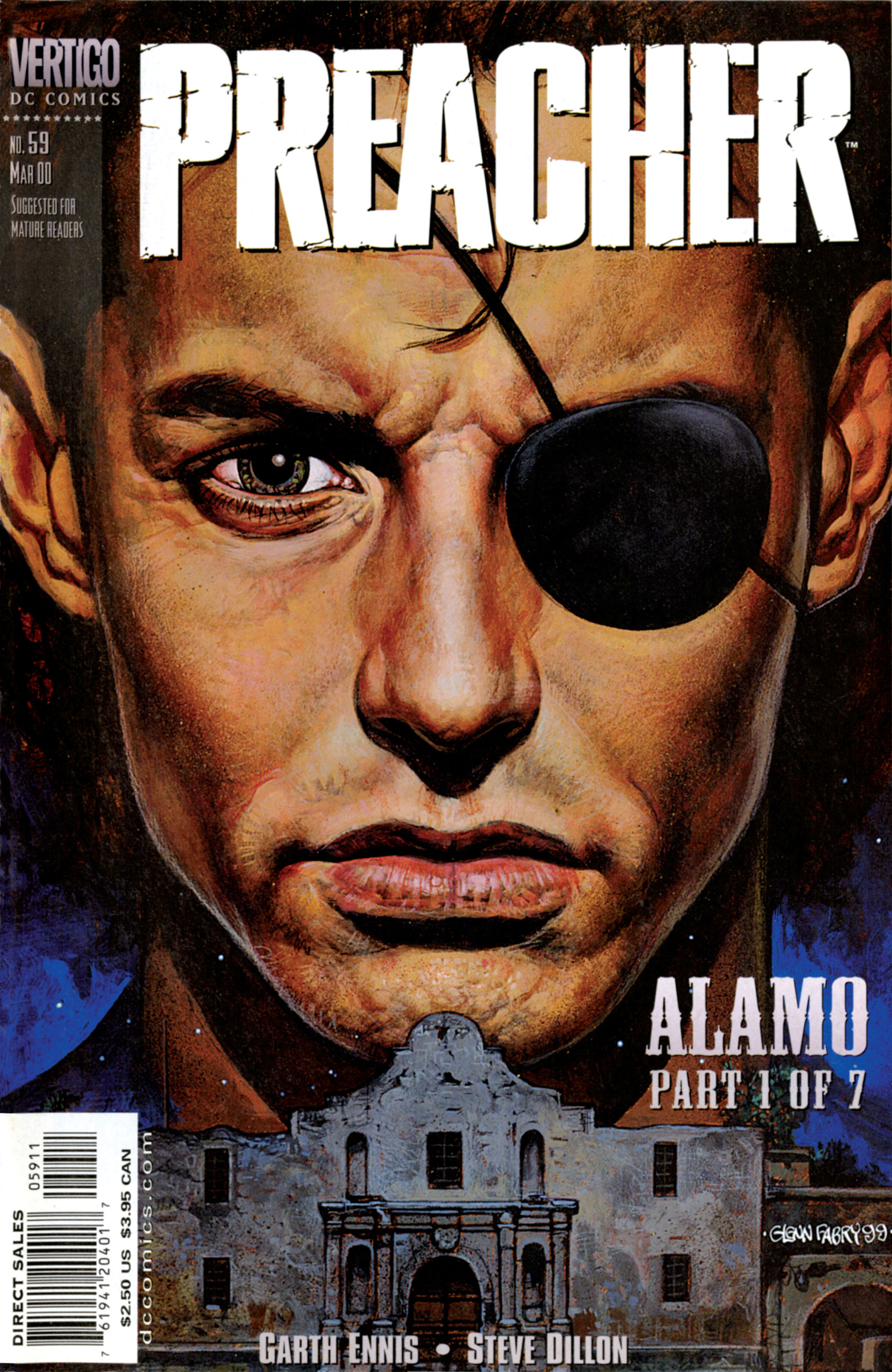 Read online Preacher comic -  Issue #59 - 1