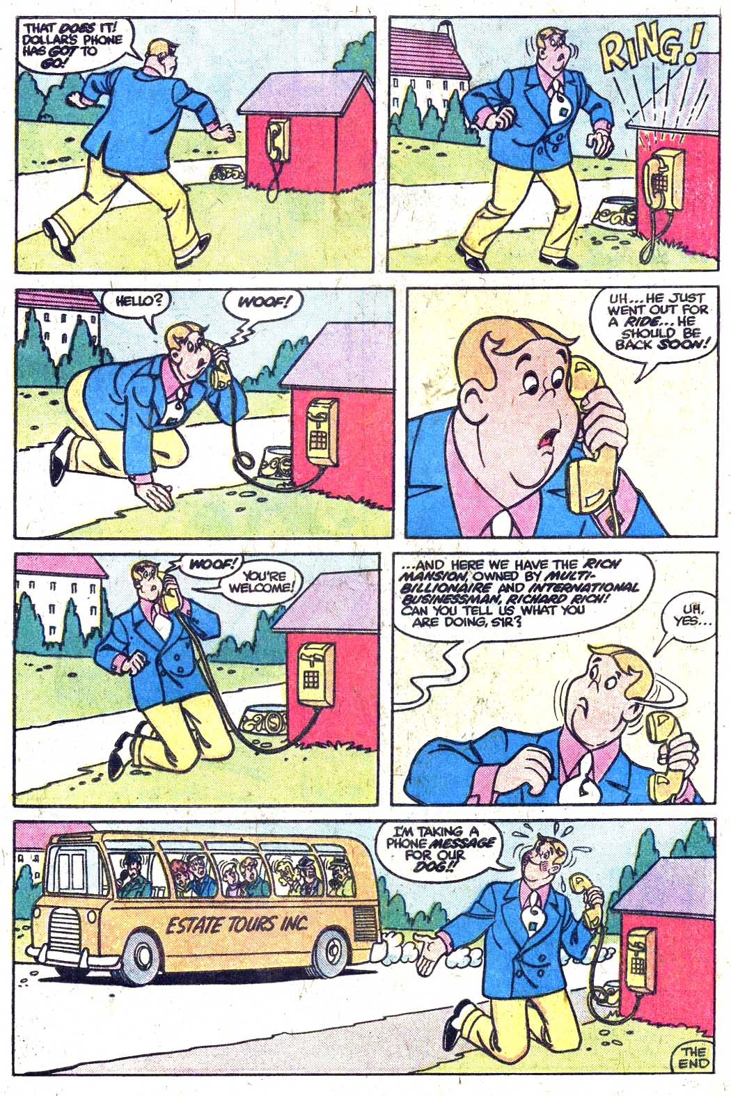 Read online Richie Rich & Dollar the Dog comic -  Issue #6 - 9