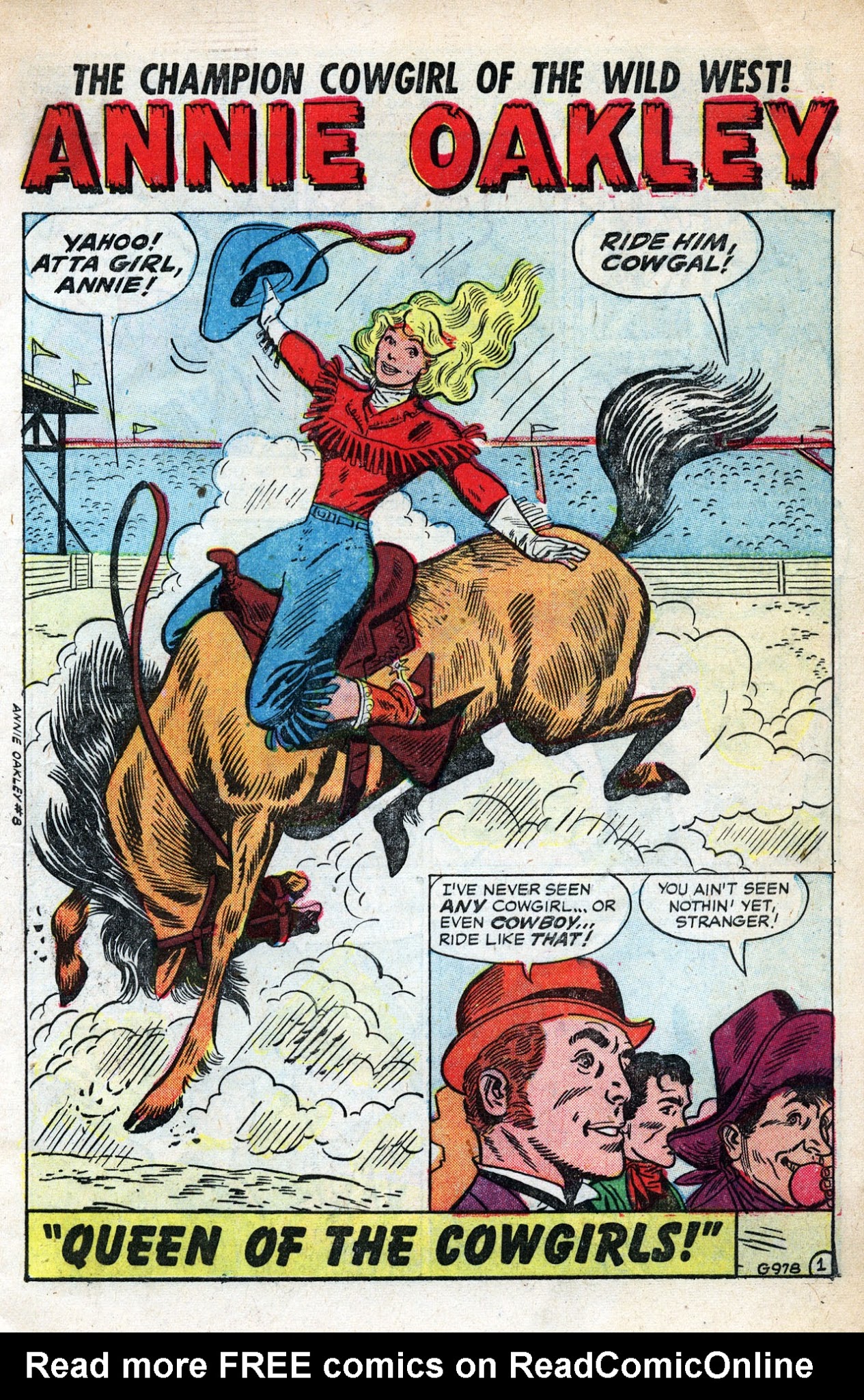 Read online Annie Oakley comic -  Issue #8 - 3