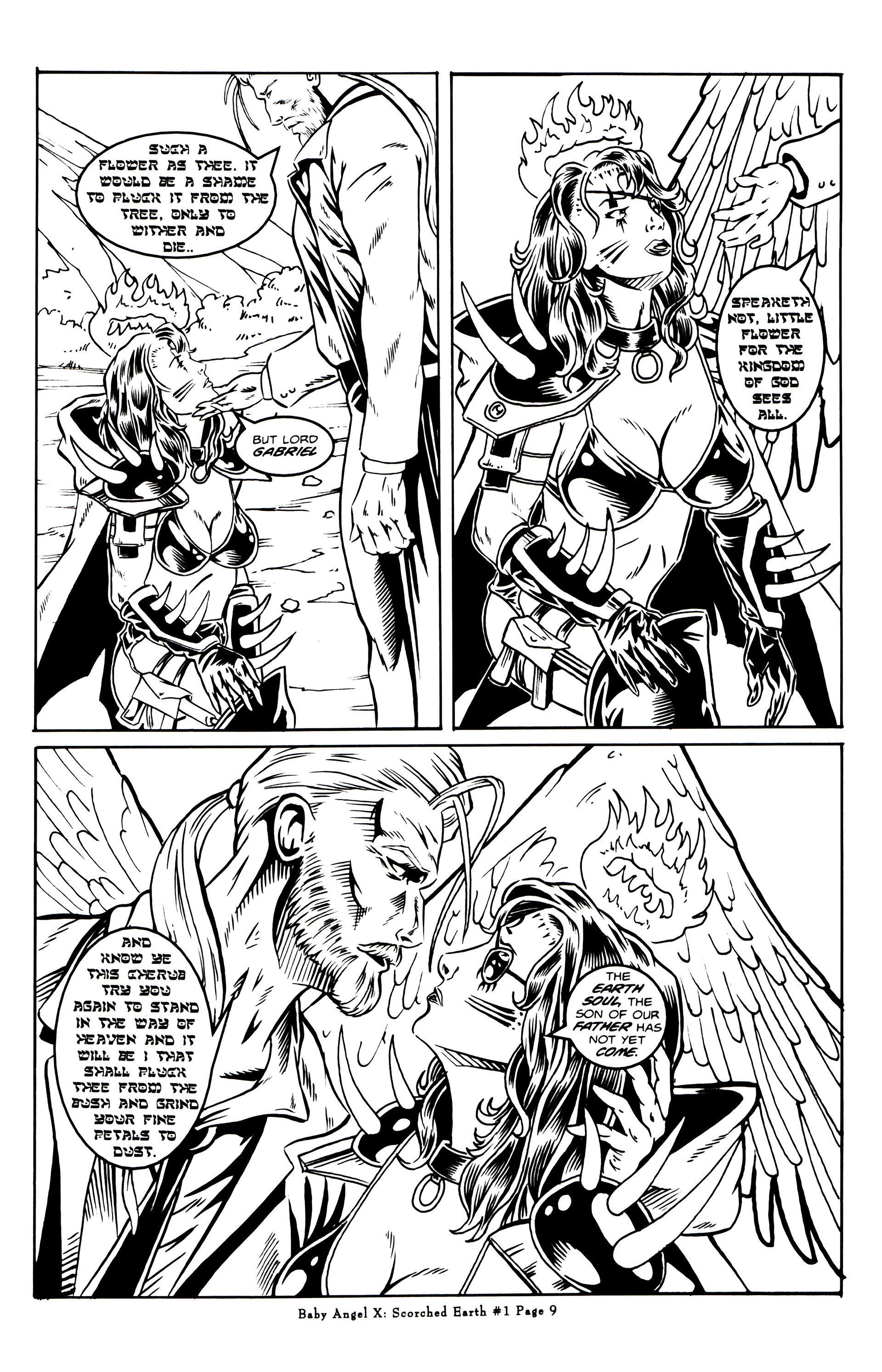 Read online Baby Angel X: Scorched Earth comic -  Issue #1 - 11
