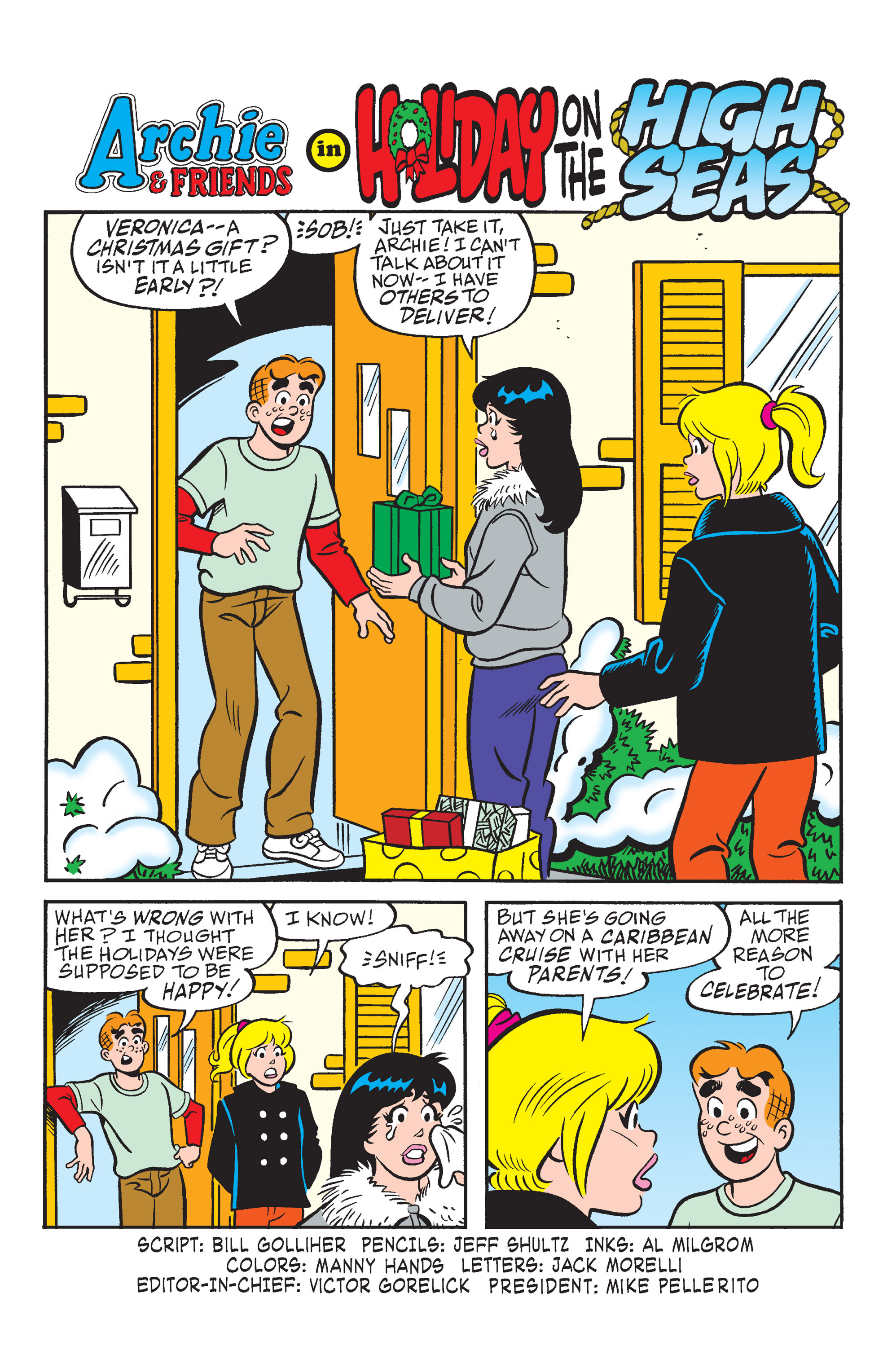 Read online Archie's Christmas Spirit comic -  Issue # TPB - 20