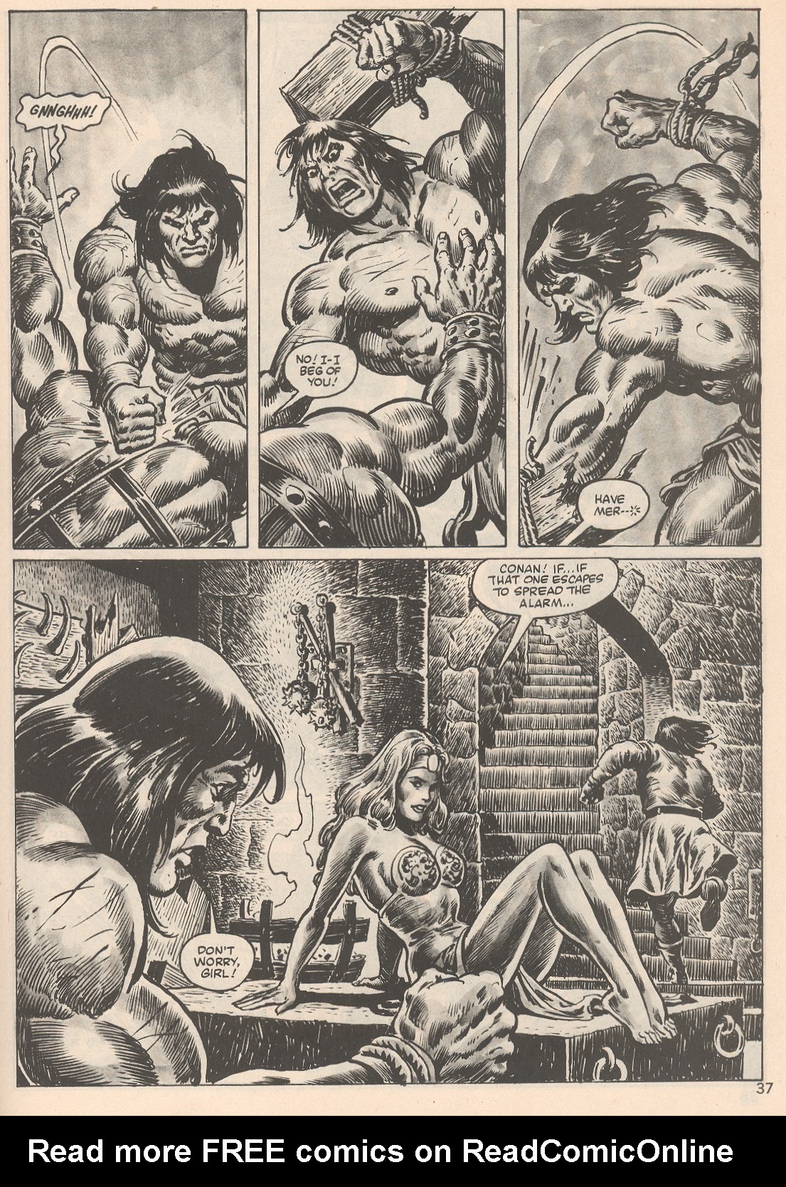 Read online The Savage Sword Of Conan comic -  Issue #104 - 37