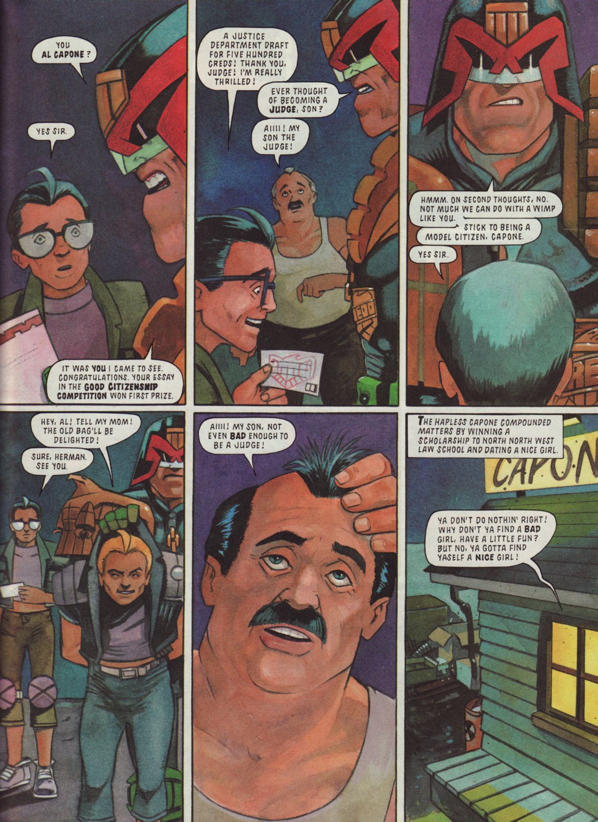 Read online Judge Dredd: The Megazine (vol. 2) comic -  Issue #32 - 7