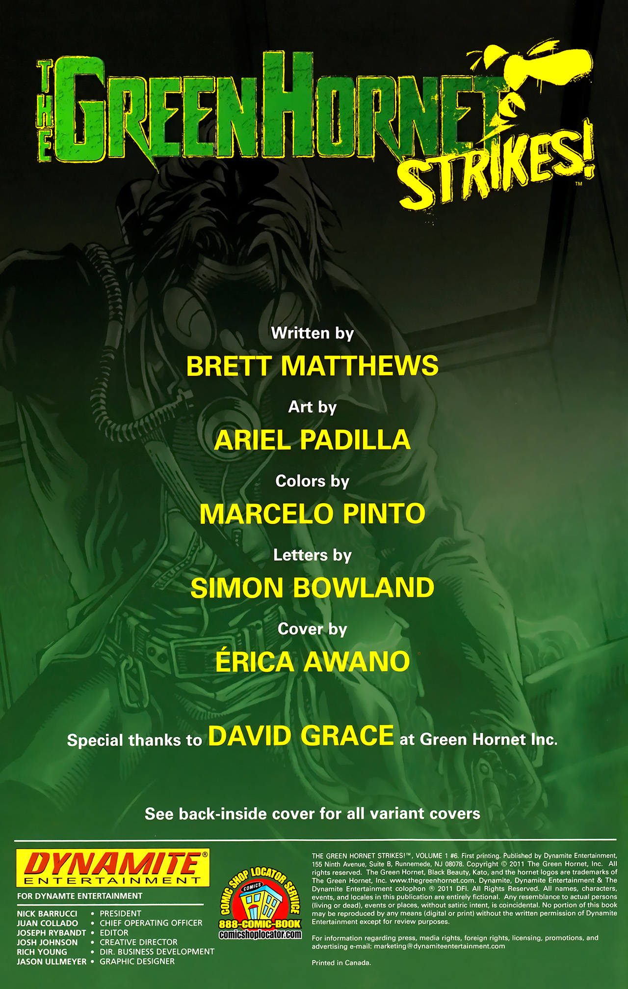 Read online The Green Hornet Strikes! comic -  Issue #6 - 2