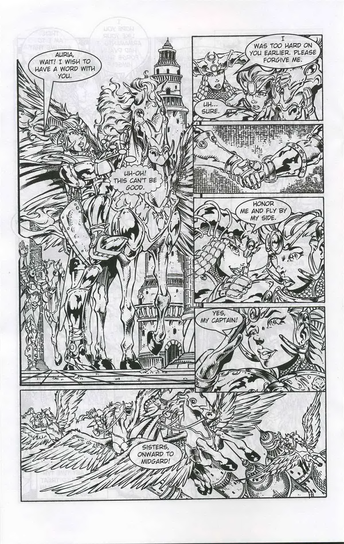 Read online Areala: Angel of War comic -  Issue #3 - 18