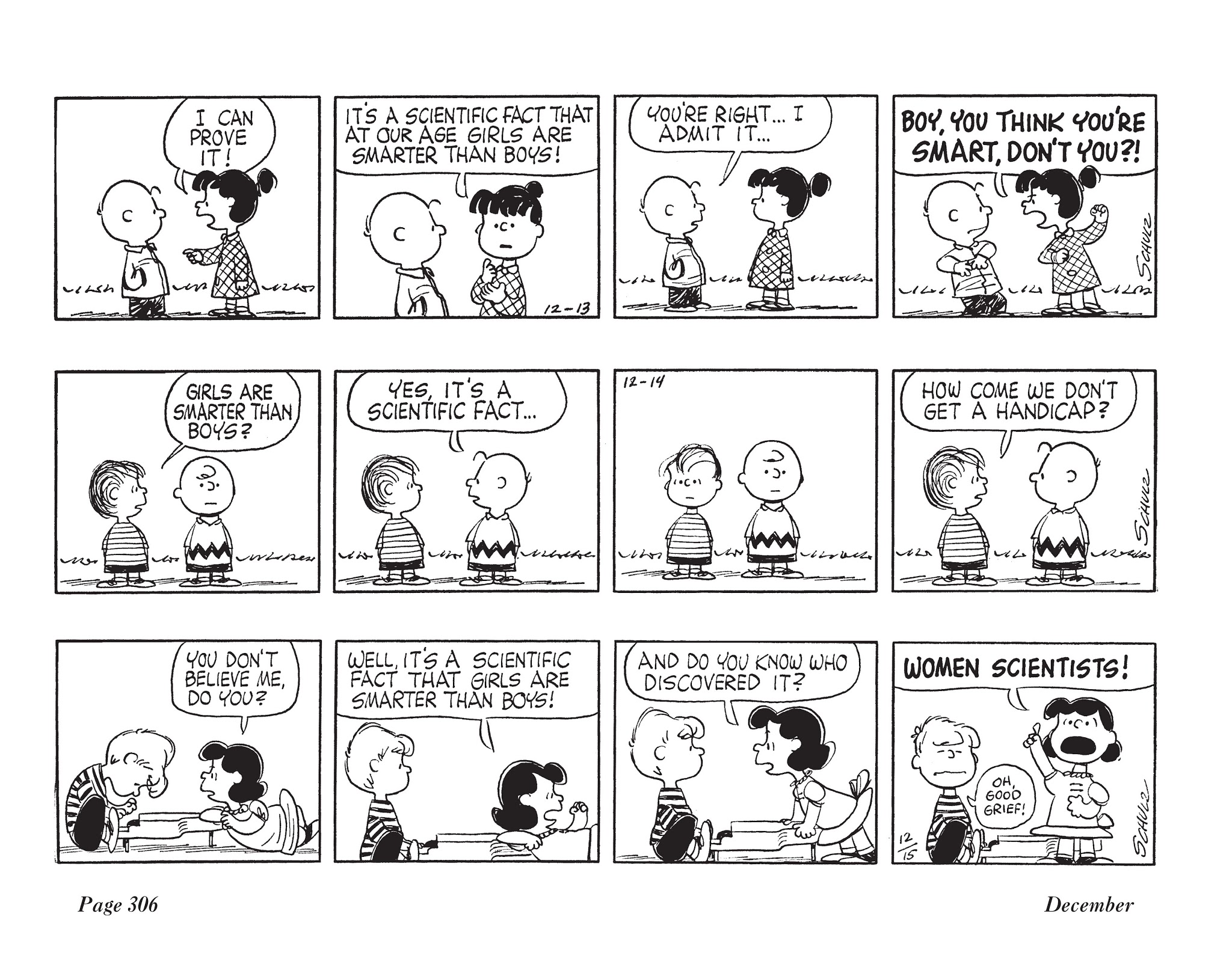 Read online The Complete Peanuts comic -  Issue # TPB 6 - 321