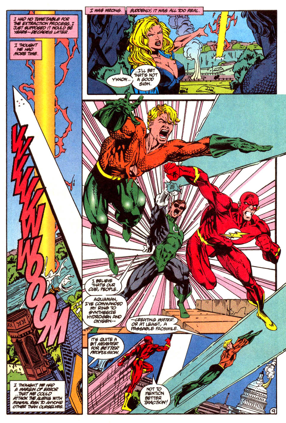 Read online Justice League America comic -  Issue #92 - 10